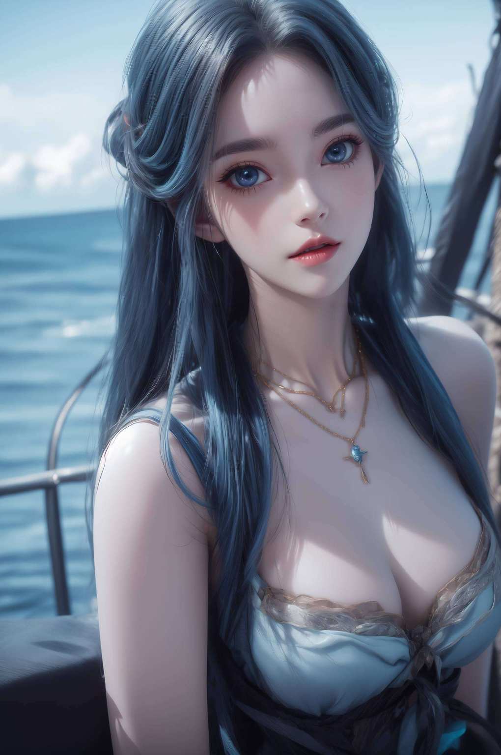而他身边国漫女神与动漫美女争奇斗艳