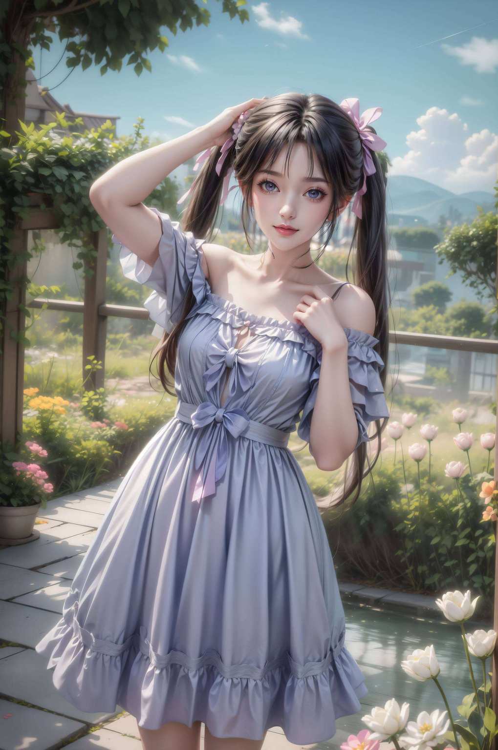 眼含星辰玉面婀娜