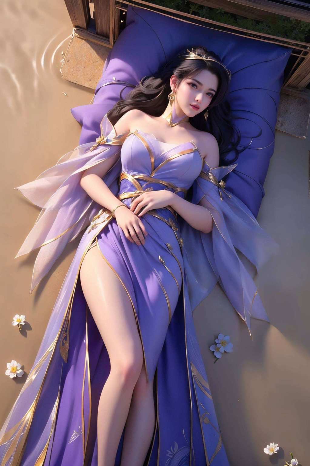今天给大家带来一款充满古韵的视觉盛宴！这位国漫界的女神仿佛能感受到她的仙气四溢