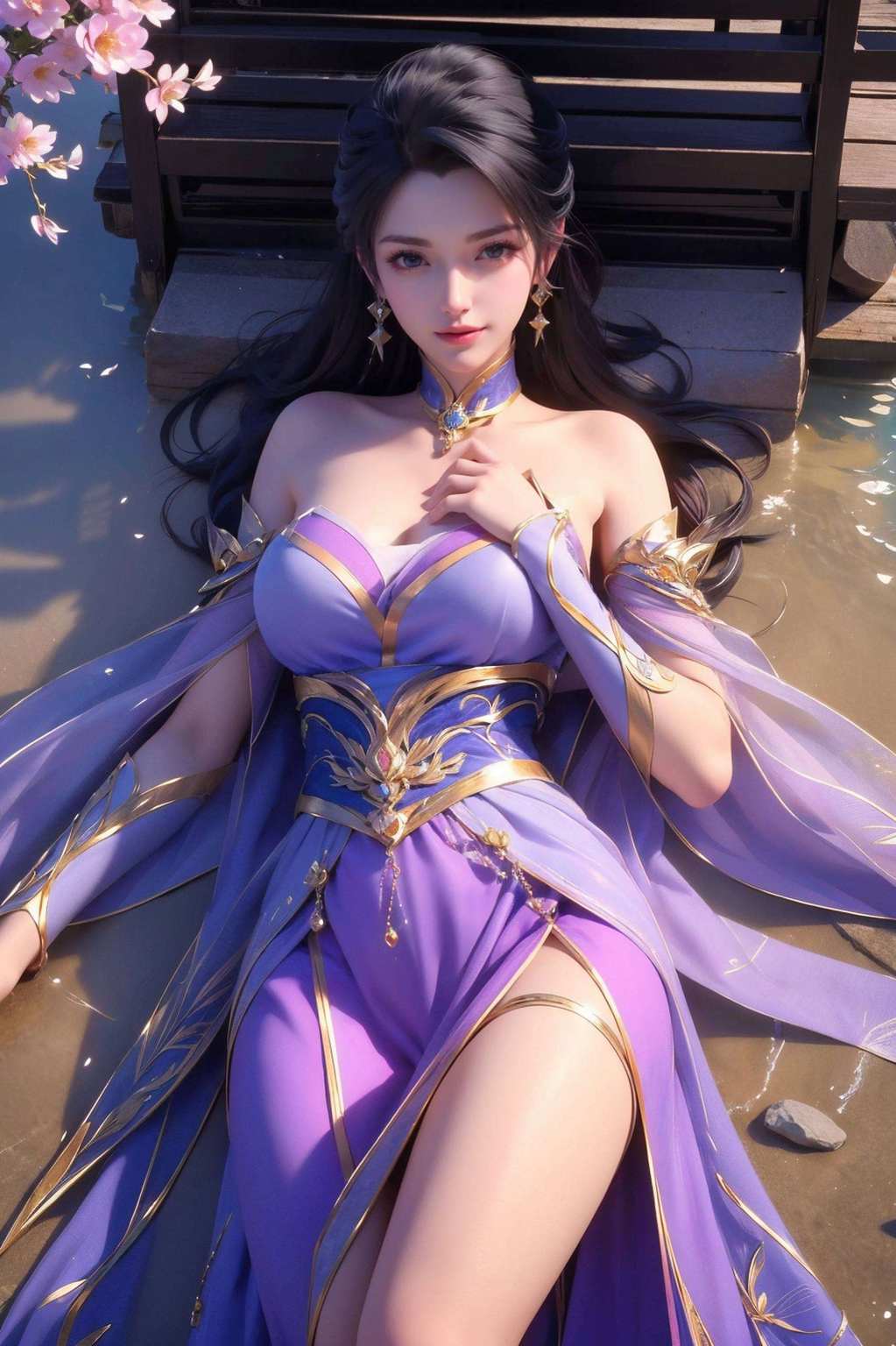 如画中行玉颜皎皎