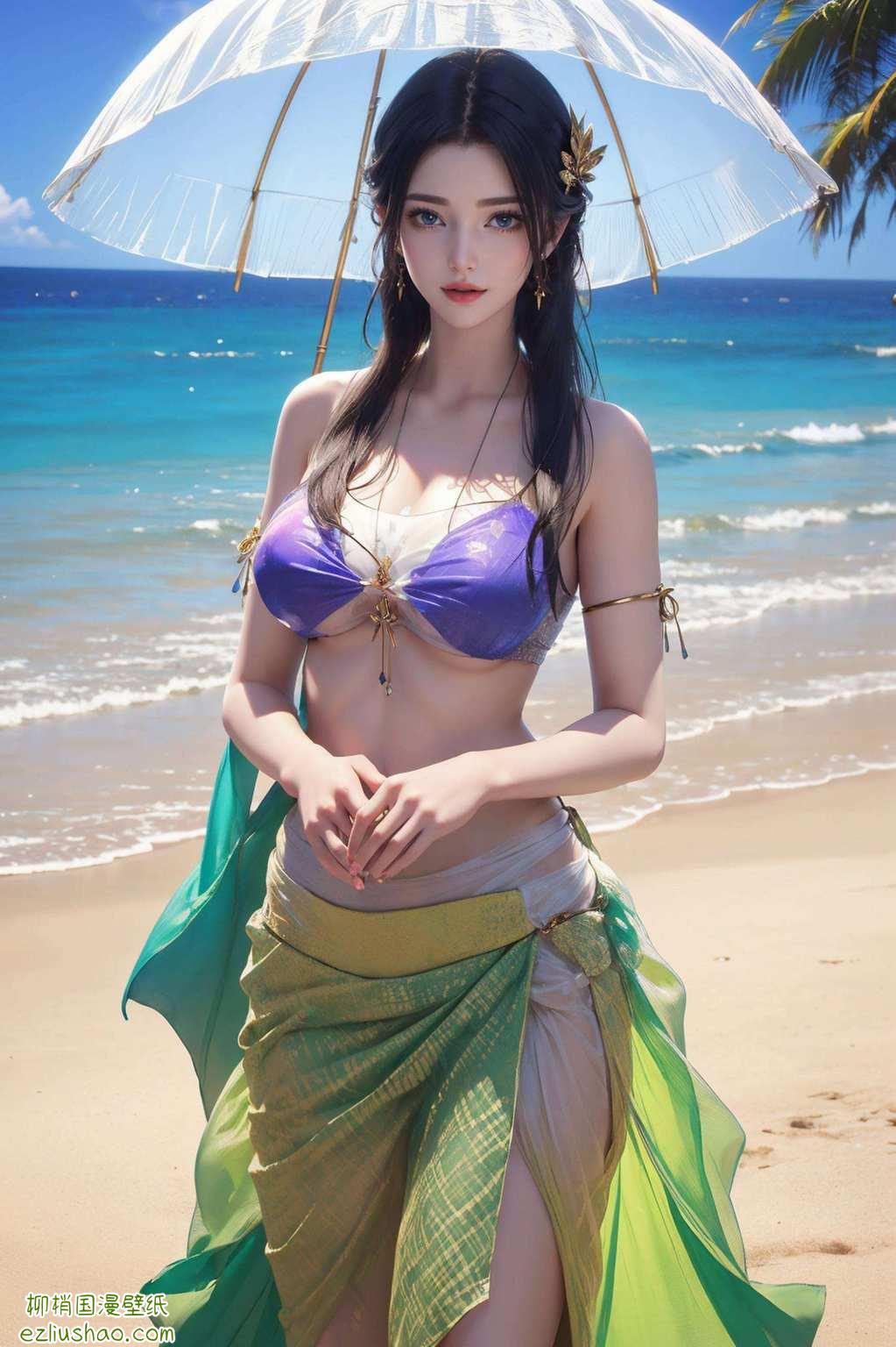 当然少不了国漫女神们的风采我们都是最美的壁纸！”快来收图吧