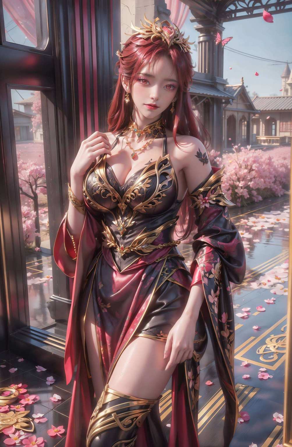 这不仅仅是一幅壁纸她那一抹傲然笑意