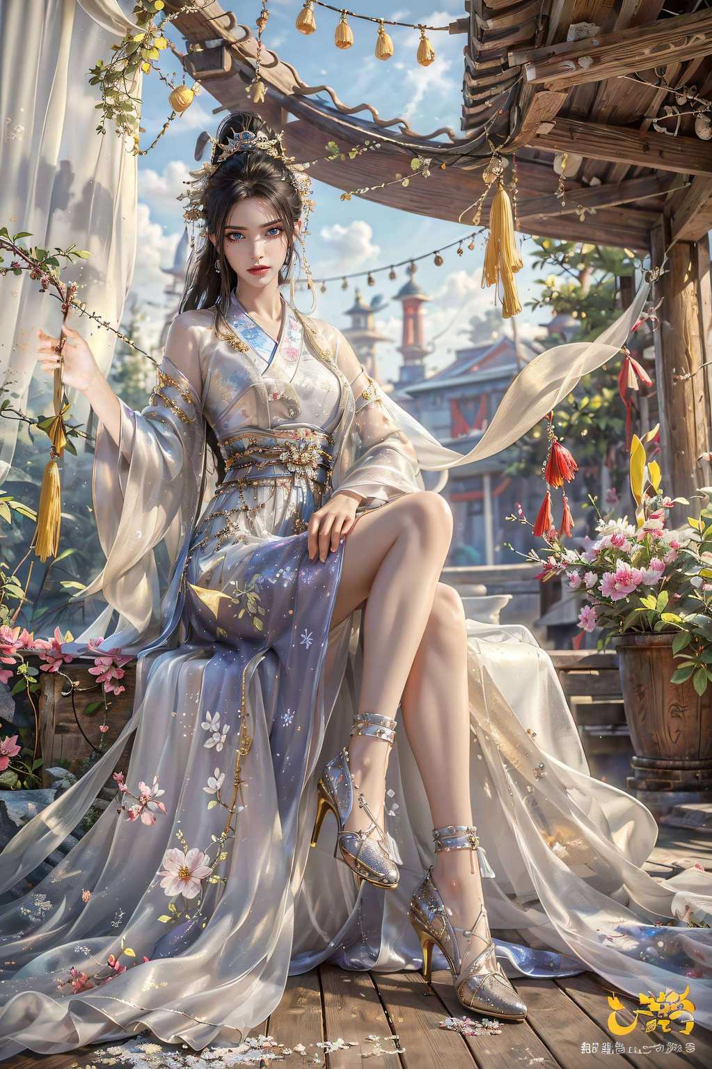 说她是中国动漫界的女神毕竟