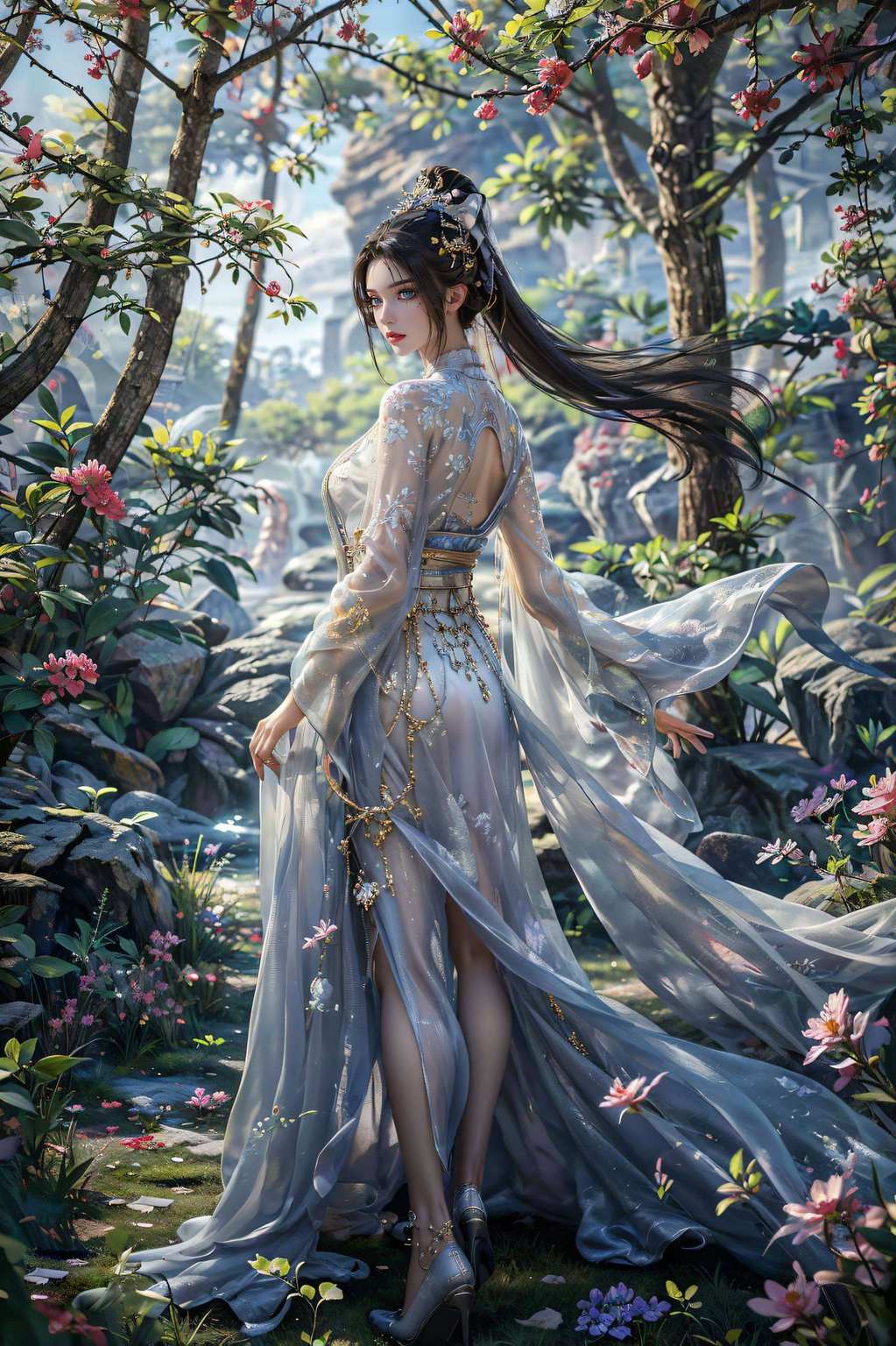 今天我要来介绍一位国漫界的女神啦！她就是永生古香古色的方清雪壁纸！哎呀赶紧来看看吧！