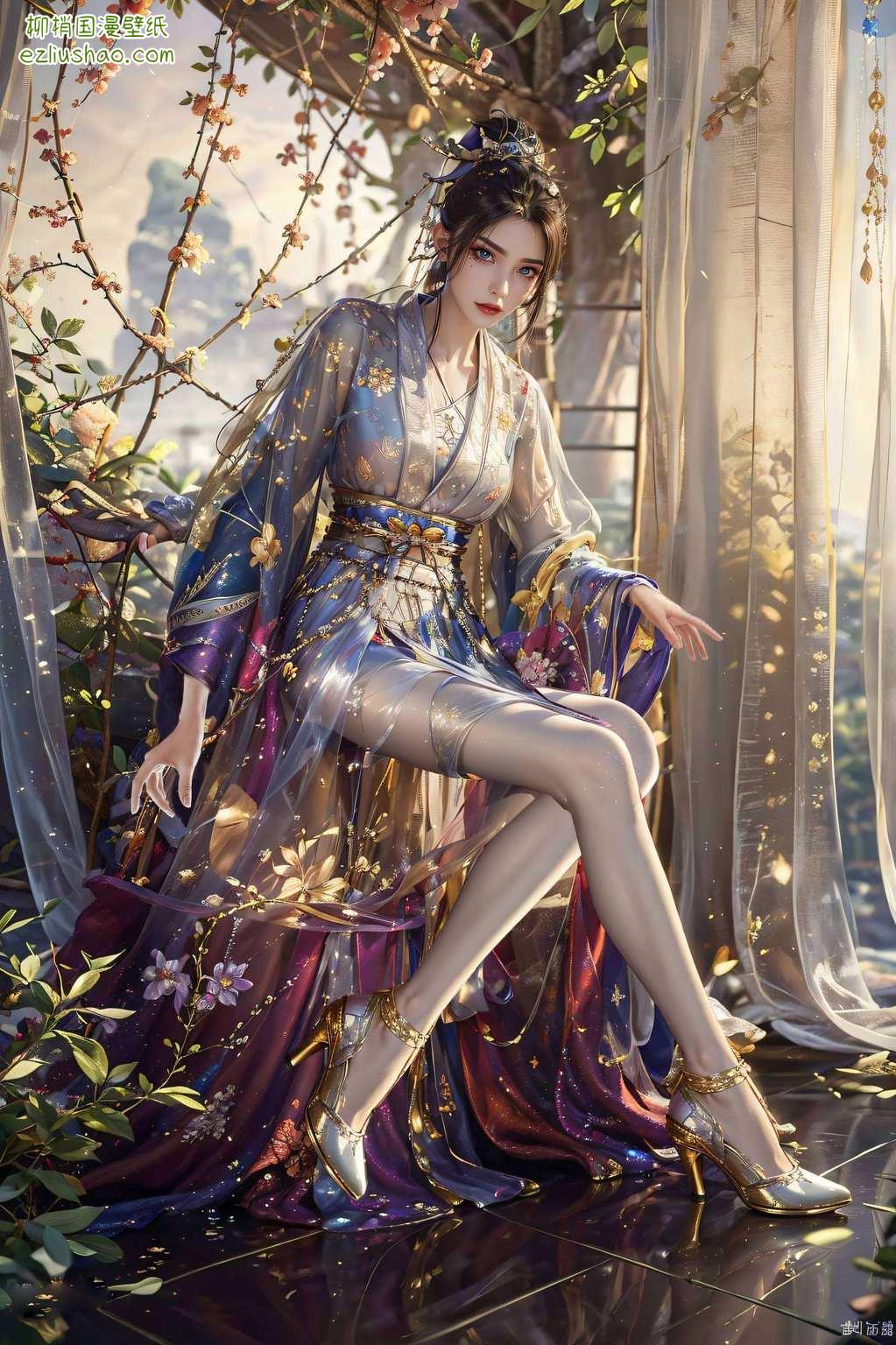如水的眼眸她的身影