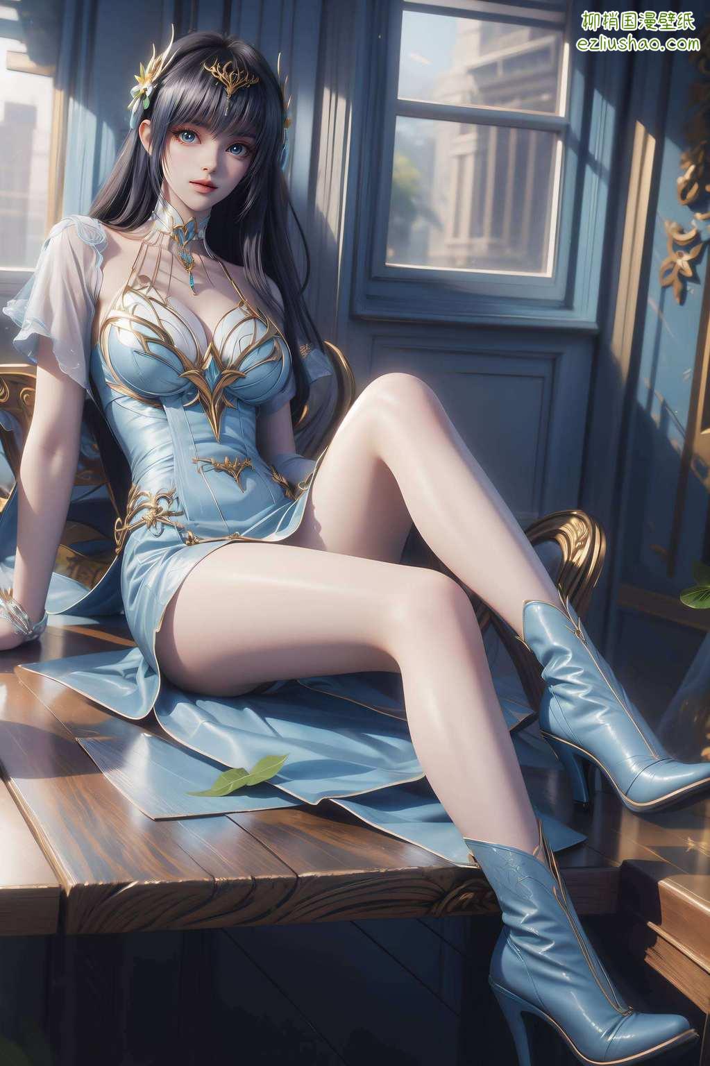 今天给大家带来点古香古色的福利啦！枫玲儿小仙女手绘壁纸她是国漫界的调皮担当！嘻嘻哈哈