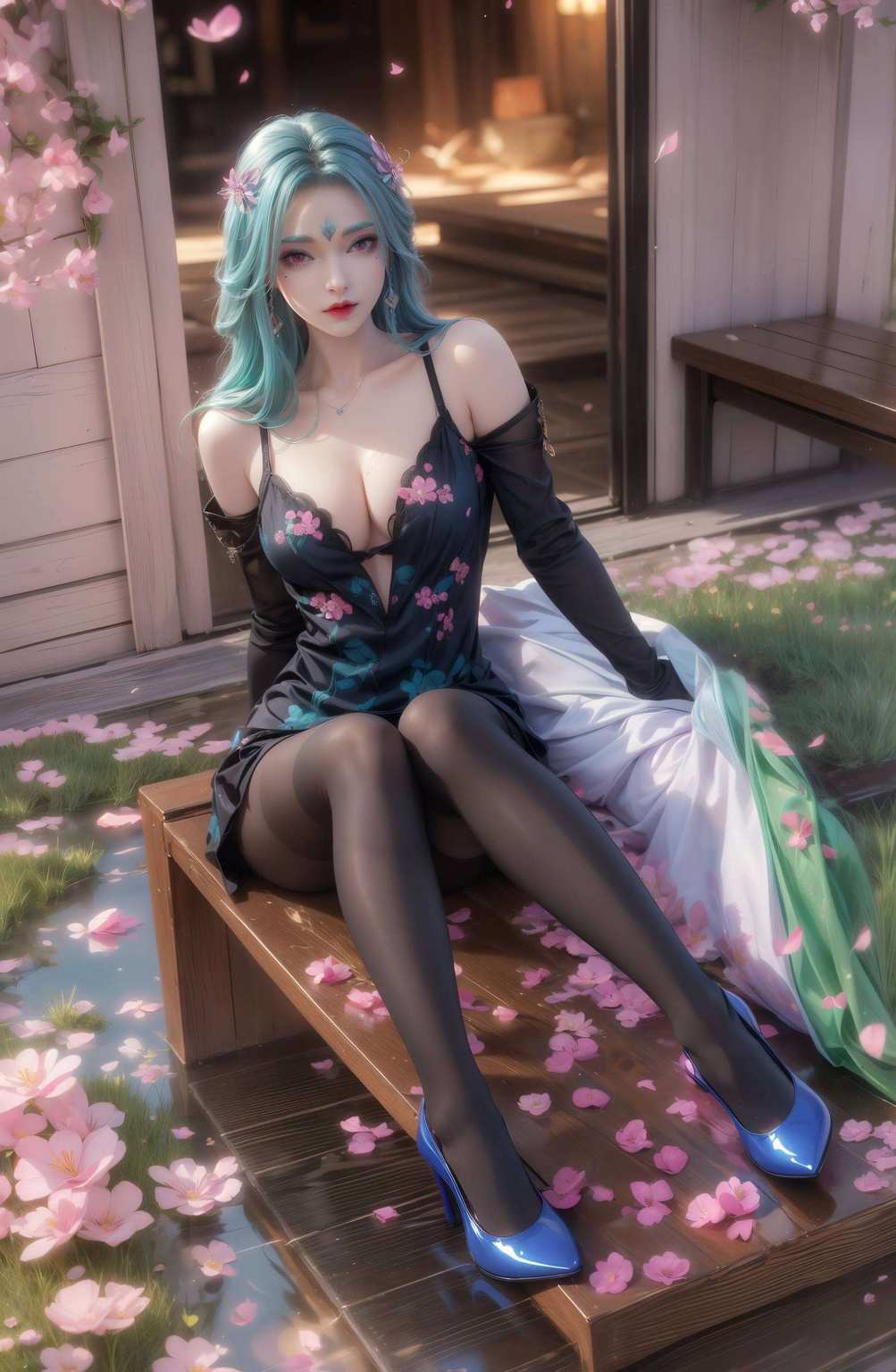 都像是在和奉眠女神共度美好时光这是动漫女神的灵动呼吸