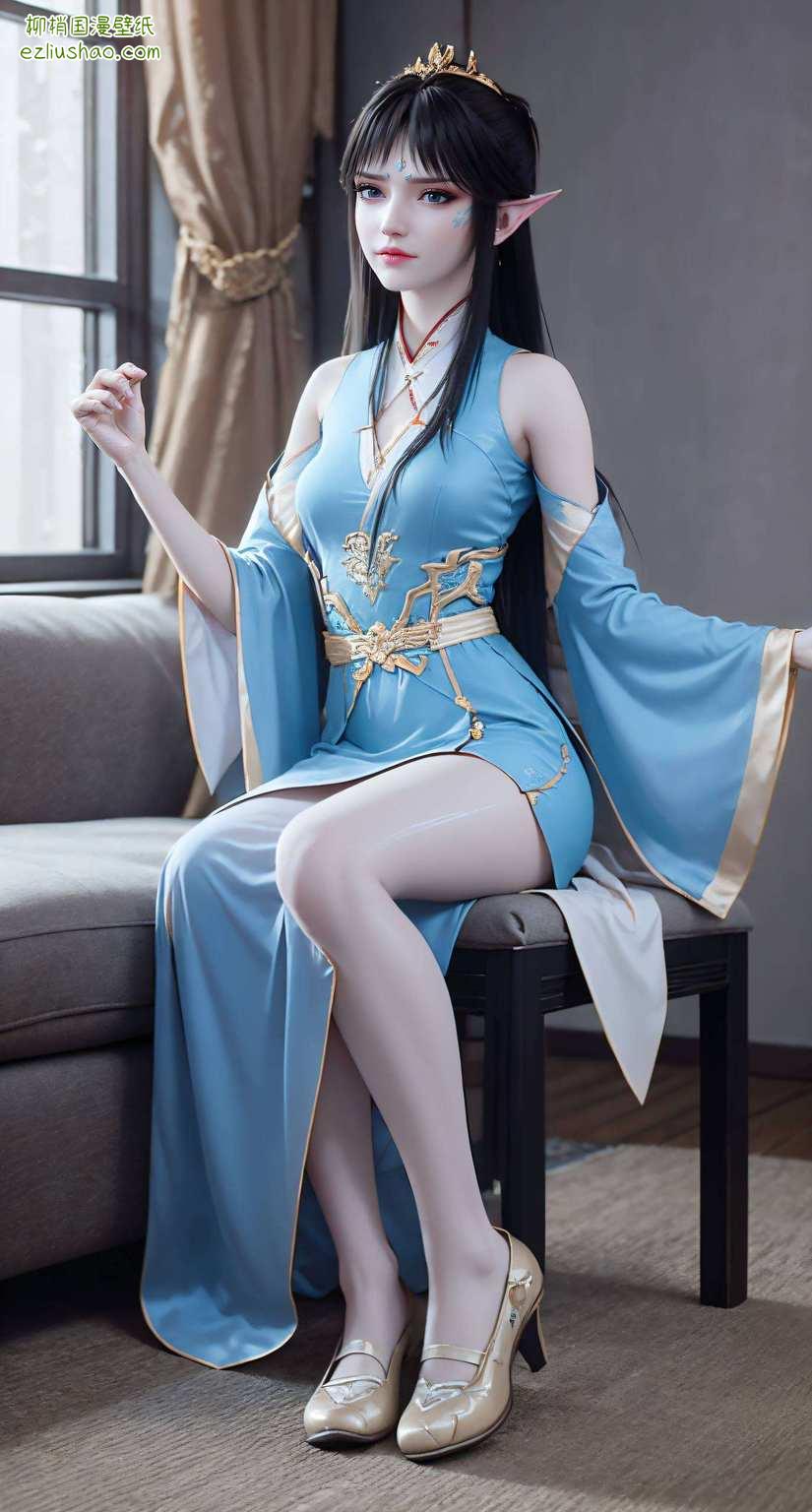 清风徐来壁纸间