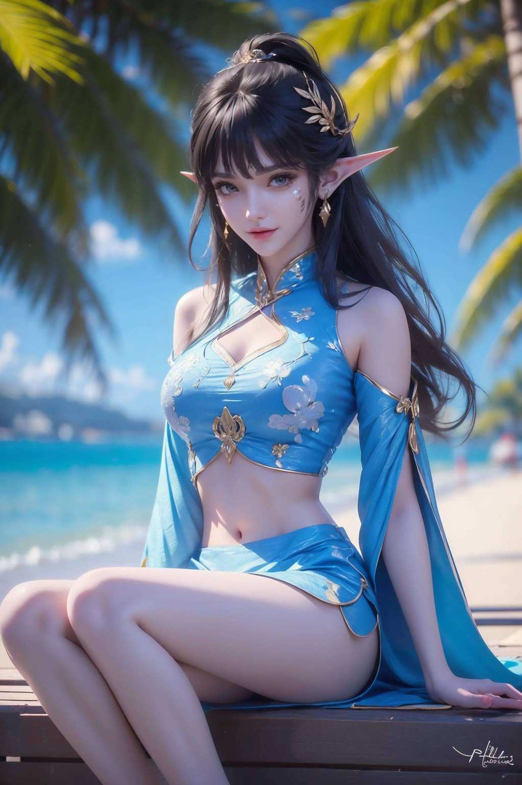 今儿个给大家介绍一位国漫界的女神——凤清儿！她可是斗破苍穹里那个美艳绝伦的天妖凰族公主哦！清儿妹妹不仅貌美如画咱们一起欣赏这古香古色的韵味吧！