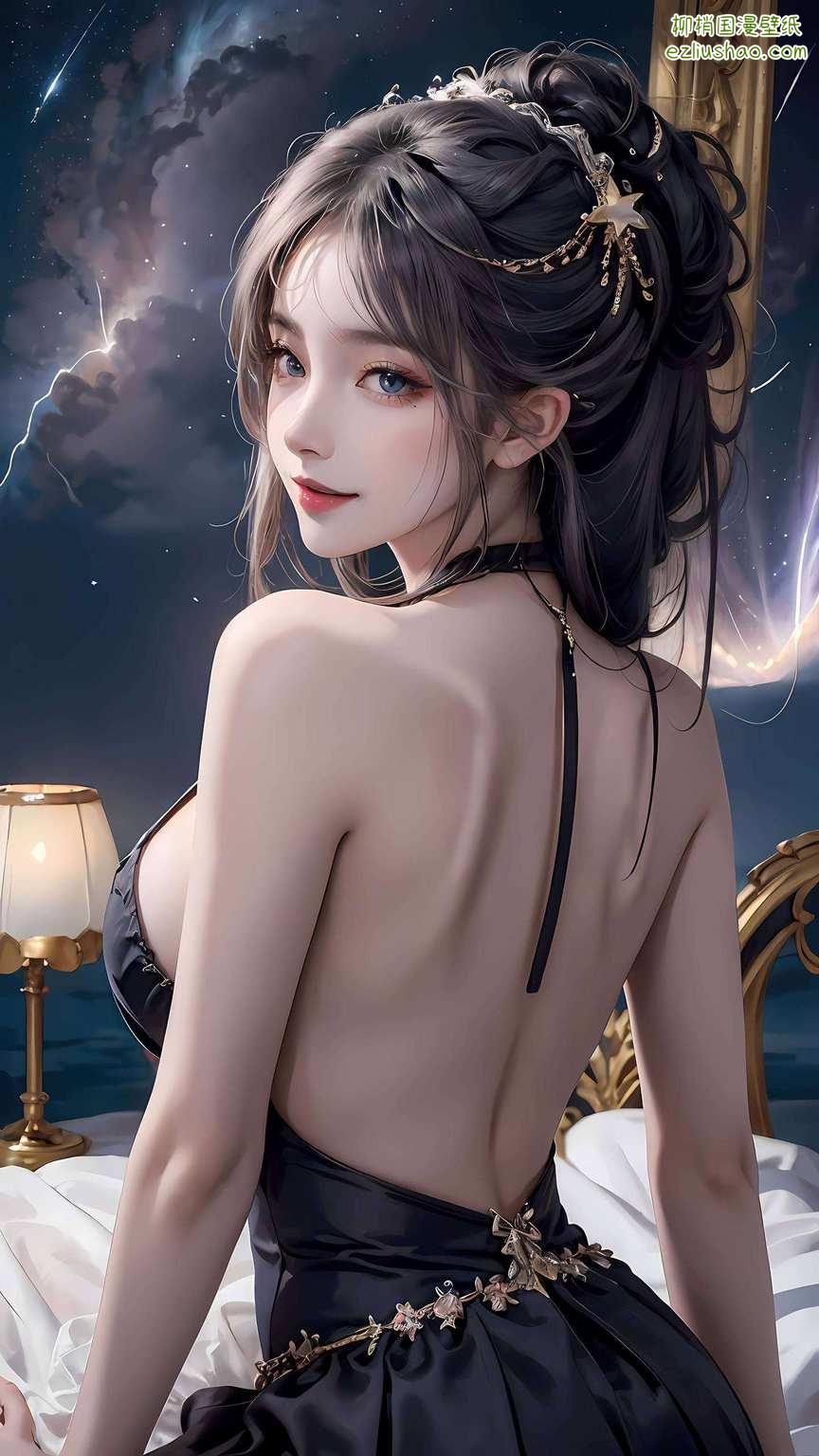 她的壁纸那可得先看看您是不是她的铁杆粉丝了！这位国漫女神