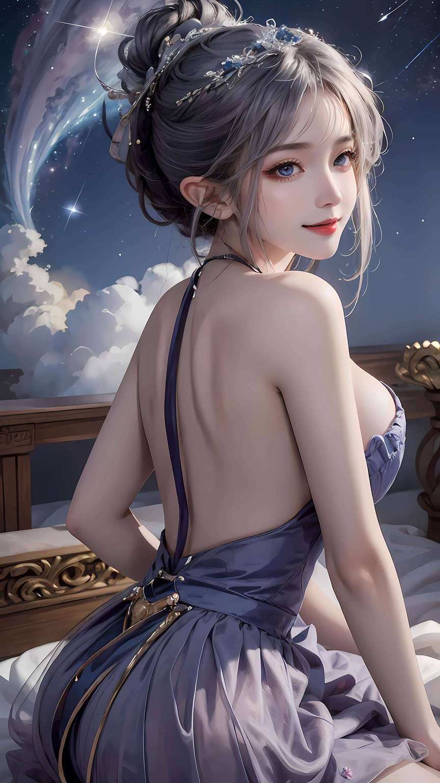 让你的手机瞬间变身玄幻仙境！话说这位海琴烟小姐姐那气势绝对让你惊艳不已！快来收图吧