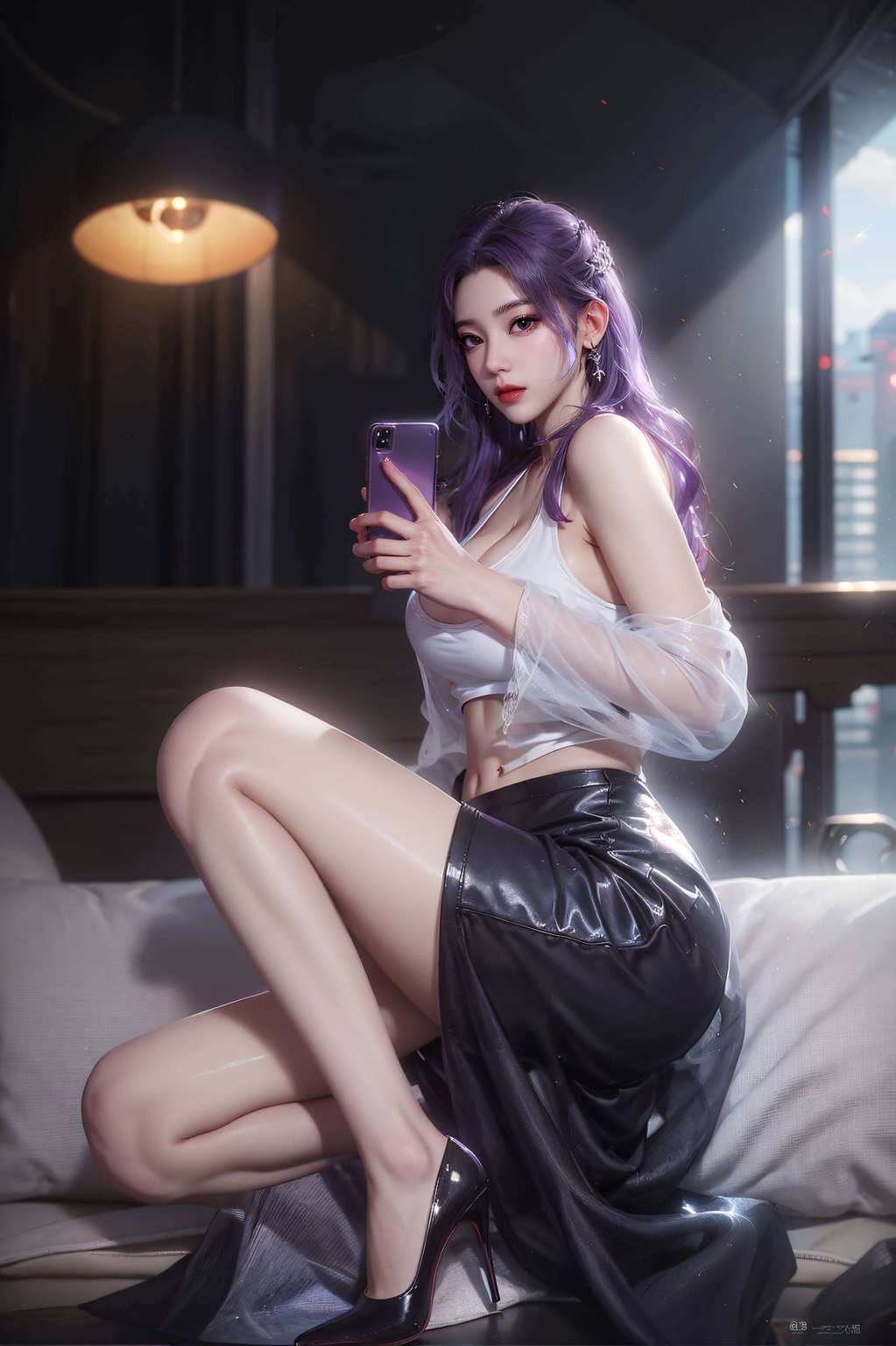不仅美得冒泡完美世界里的国漫女神