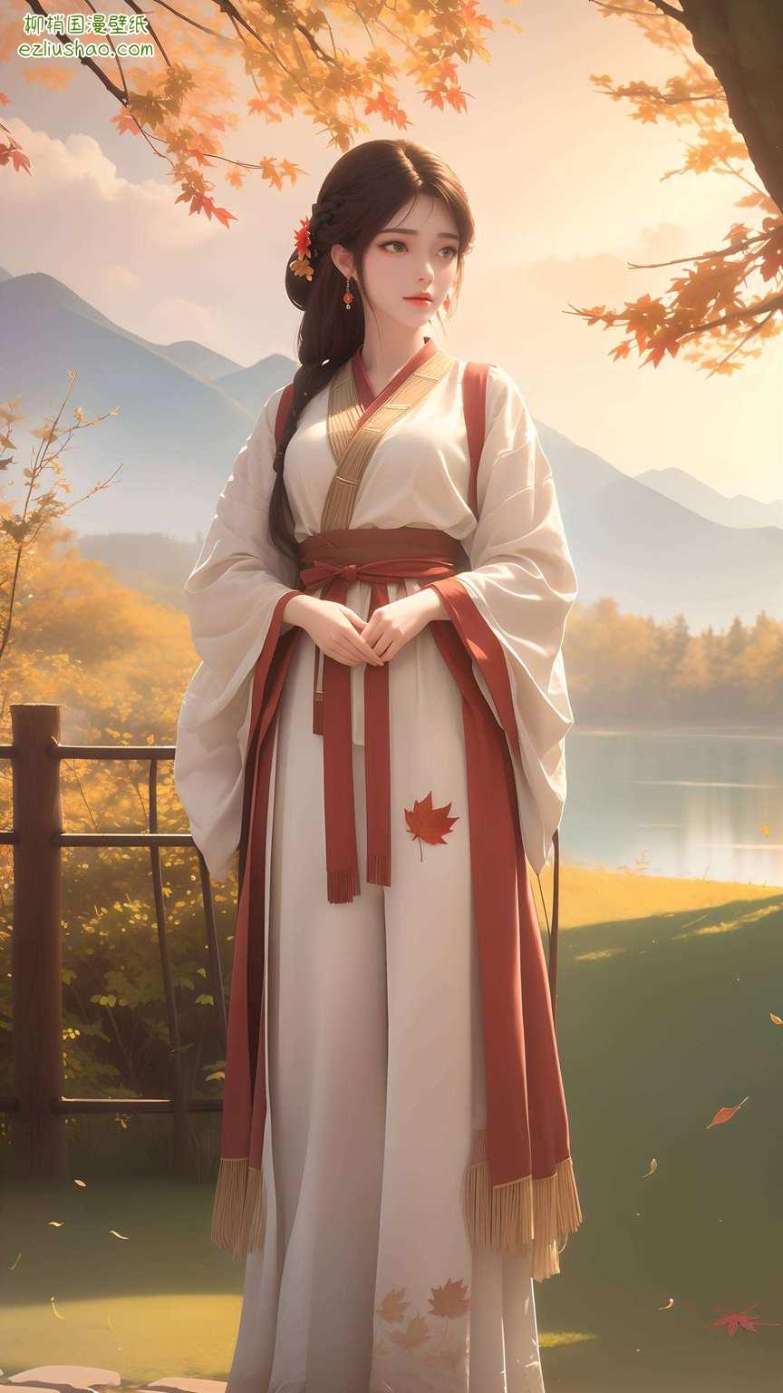 今天给大家推荐一款超美的伤感像素壁纸——那就是我们的国漫女神火灵儿！来自完美世界的火灵儿石昊心情都美美哒！