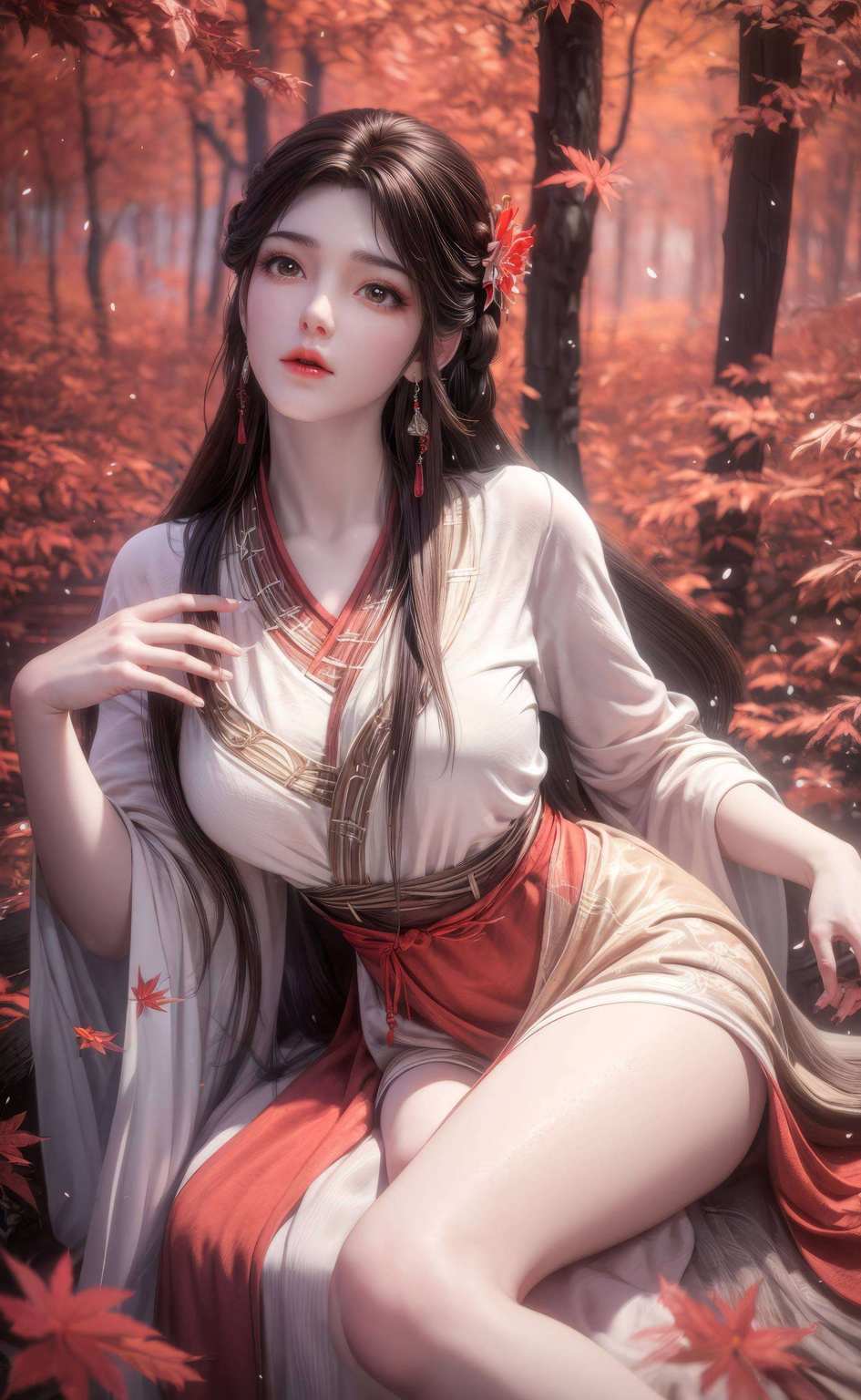 让你的手机瞬间变身艺术馆和你对话呢！不仅是国漫美女