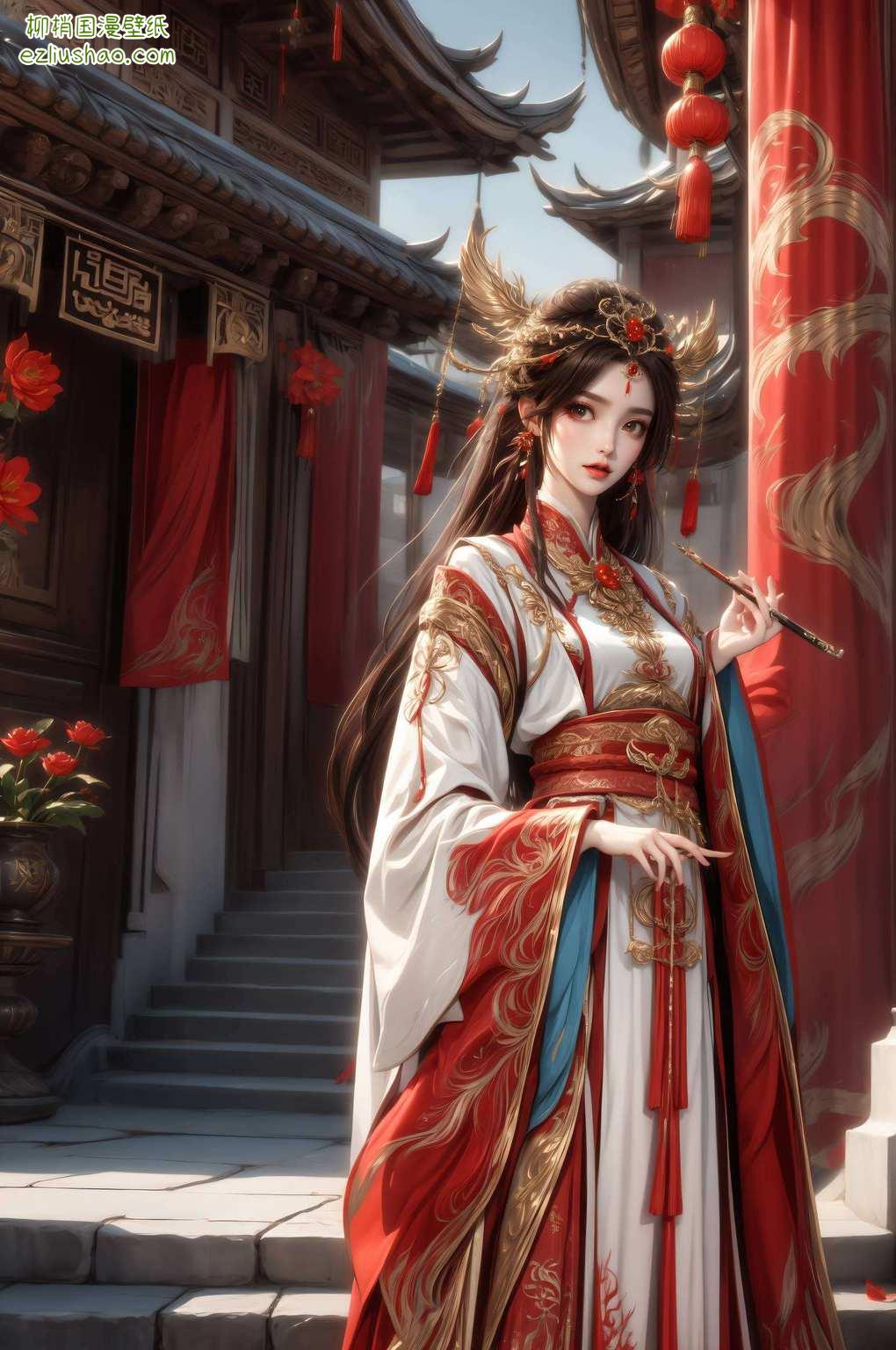 更有着一抹不羁的野性之美她那如火的灵气