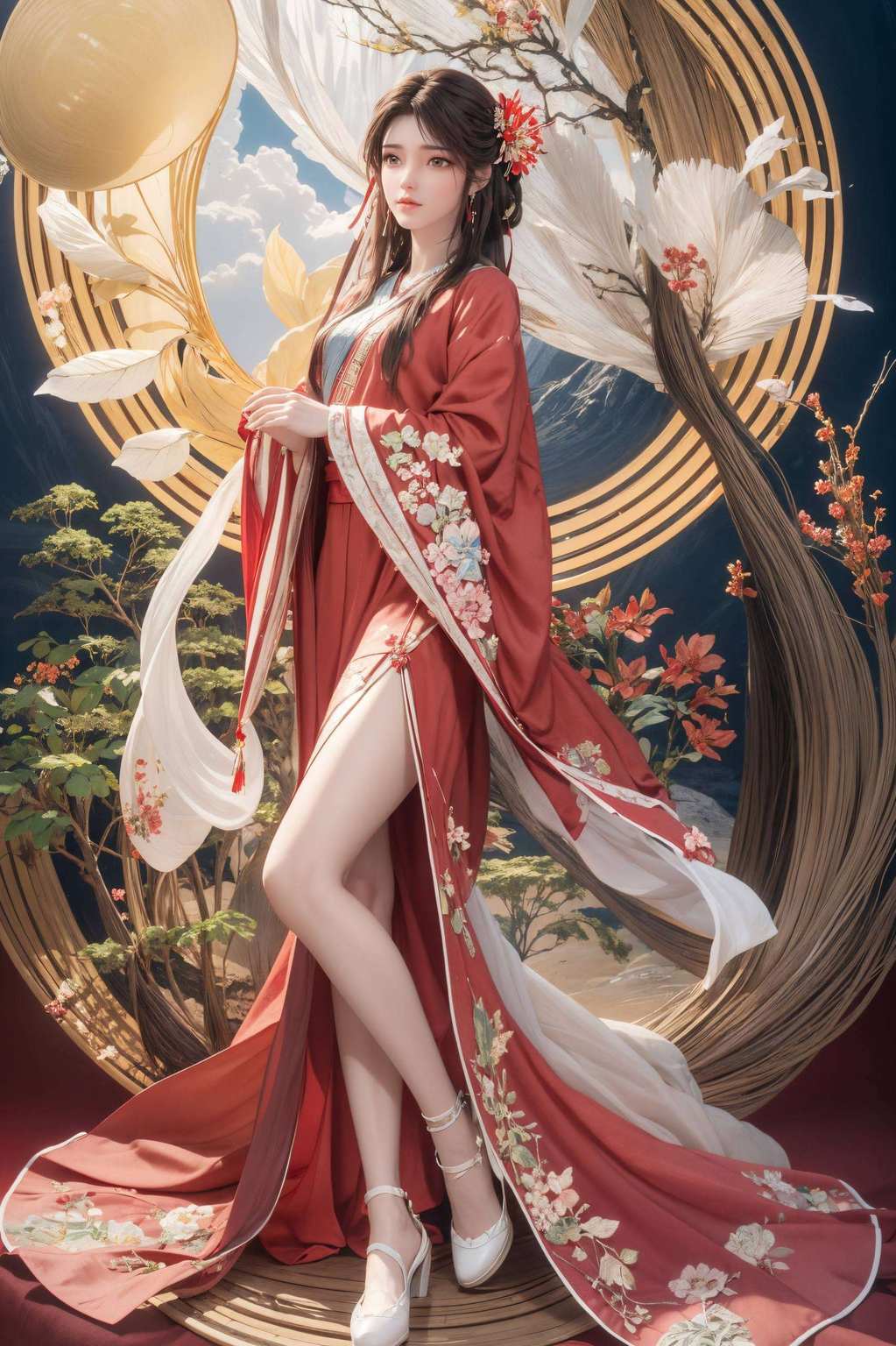 每天都能享受视觉盛宴！这款壁纸将带你走进一个充满仙气的国漫世界