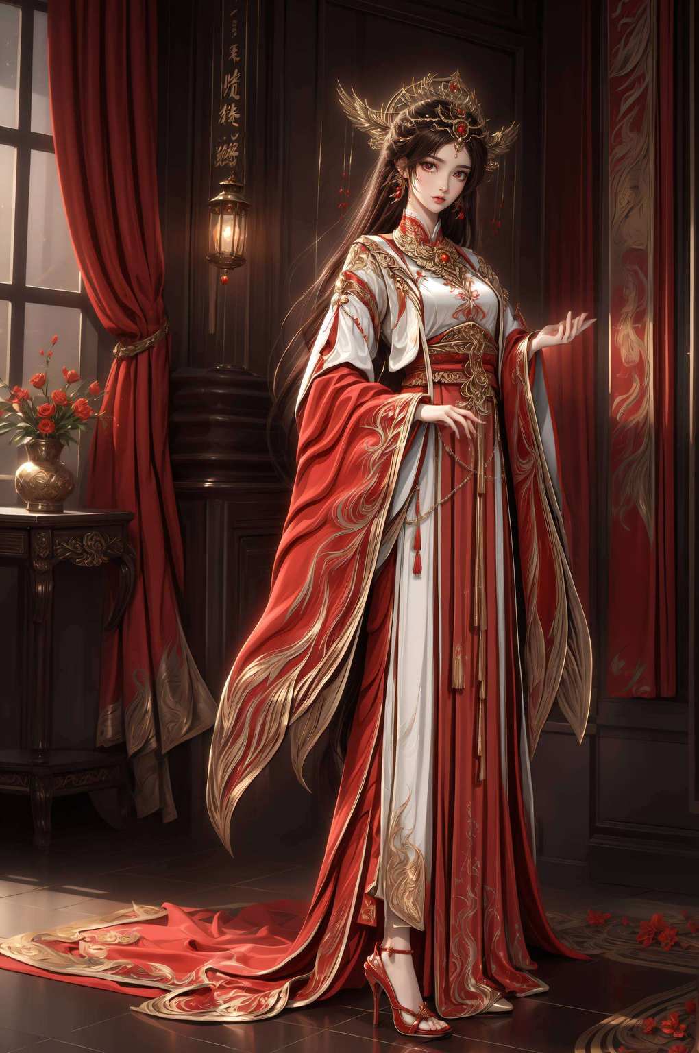 美得就像她那不食人间烟火的模样！快来收藏这份国漫美女的壁纸嘿