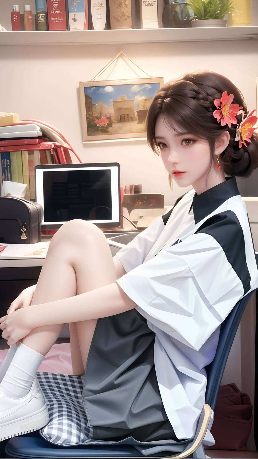 各位看官就像是玄幻世界里走出的绝世美女