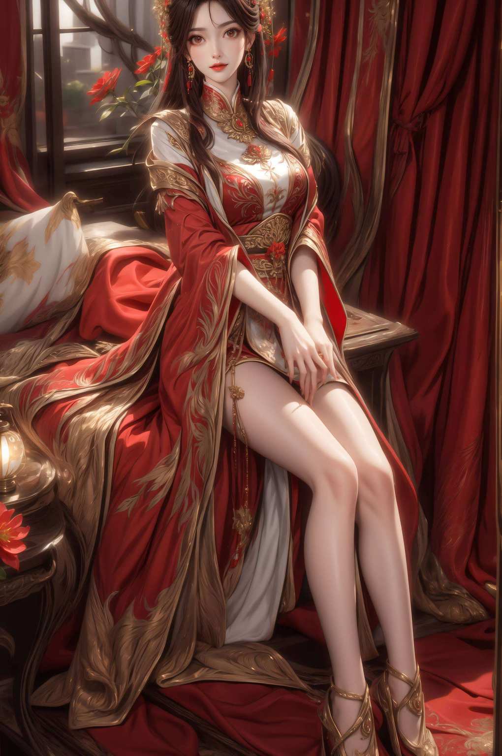 火灵儿舞动九天间玄幻之美
