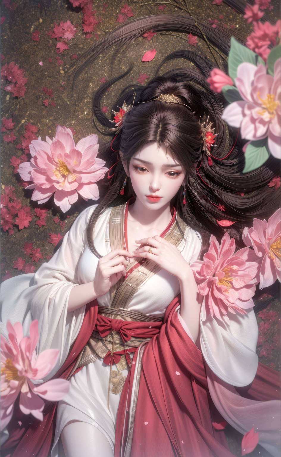高清壁纸里的她仿佛藏着整个玄幻世界的秘密