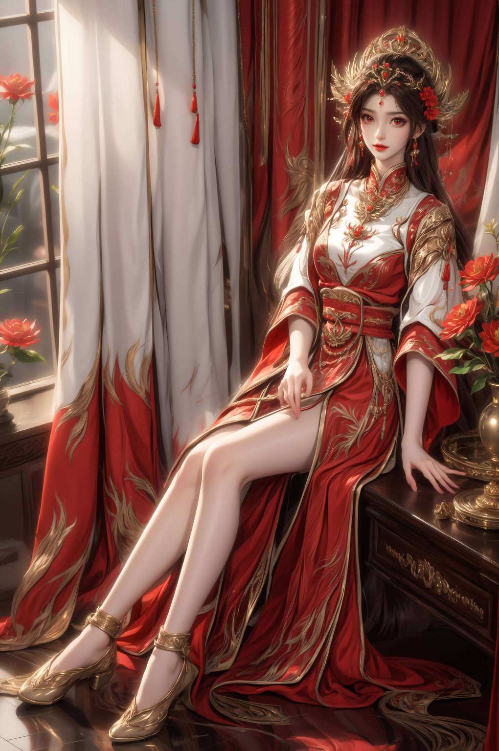 采桑女动态壁纸映入眼帘火灵儿舞动之间