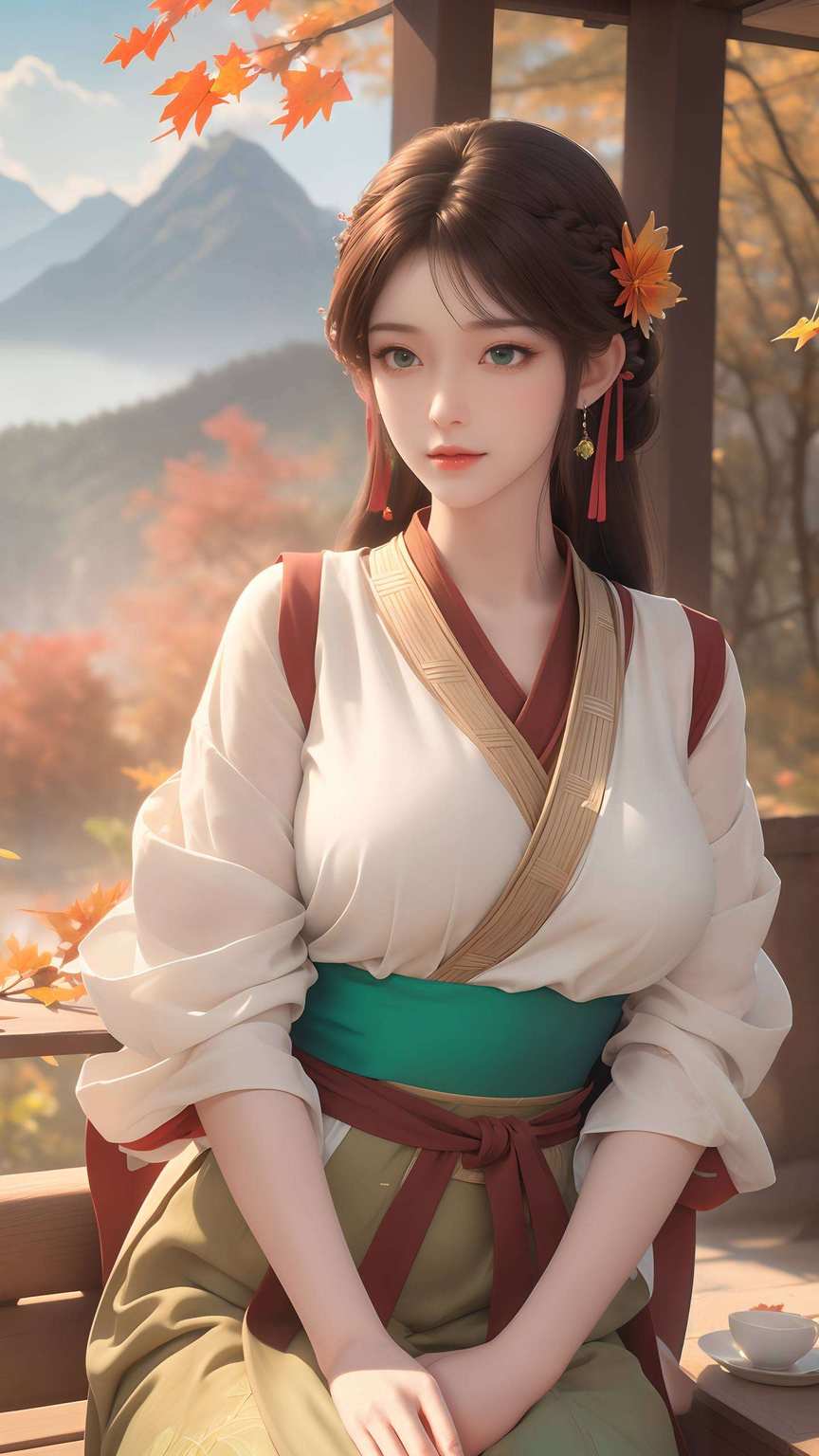 那一抹火红美得令人心醉神迷
