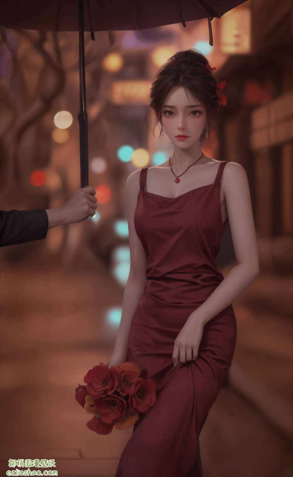 充满了玄幻的韵味简直是美得让人心跳加速！她的壁纸