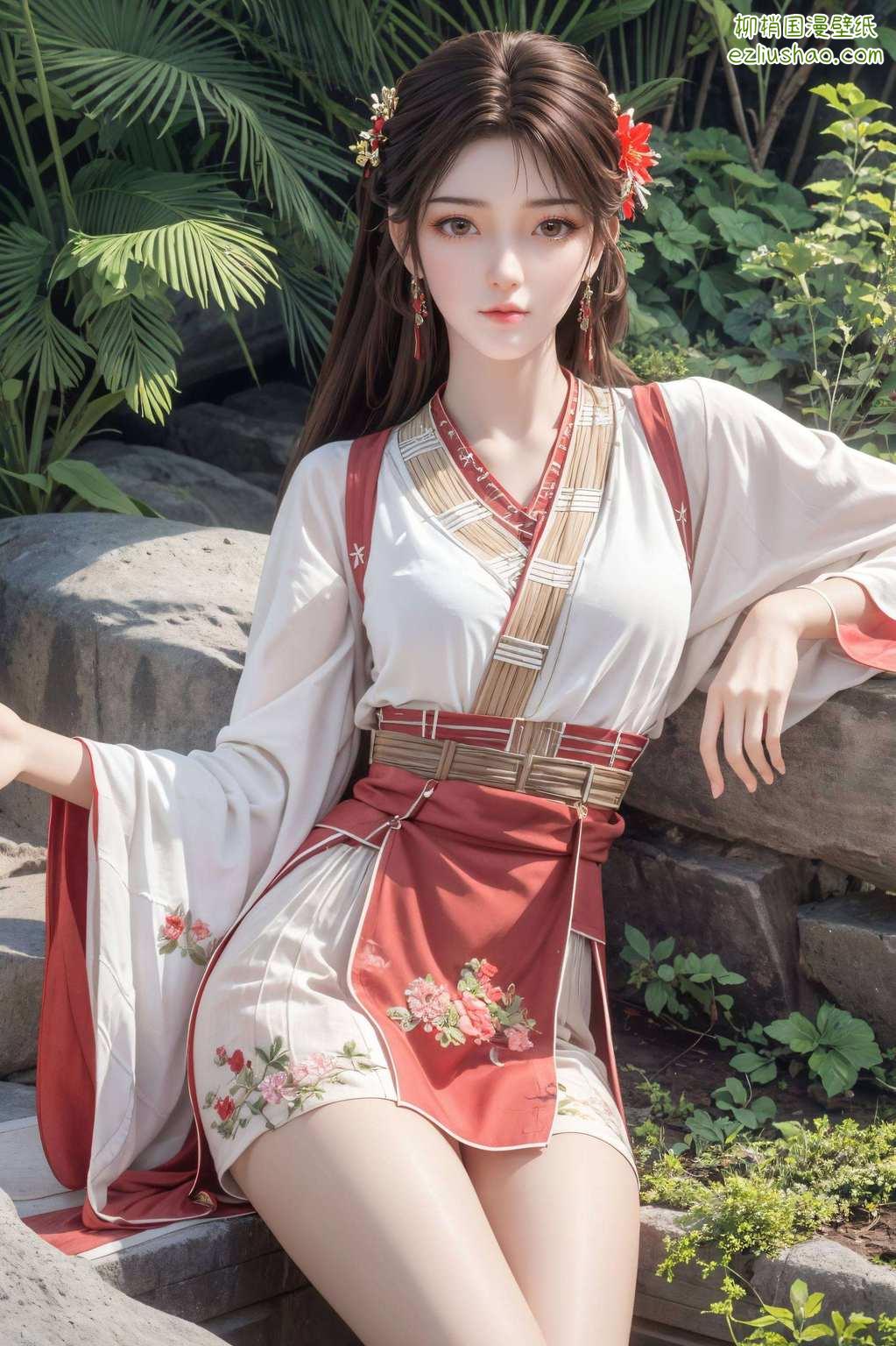 女神壁纸映国漫美女颂