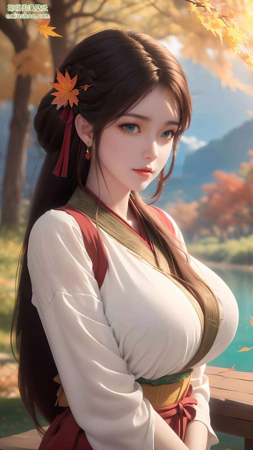火灵儿翩翩舞动漫美女妍