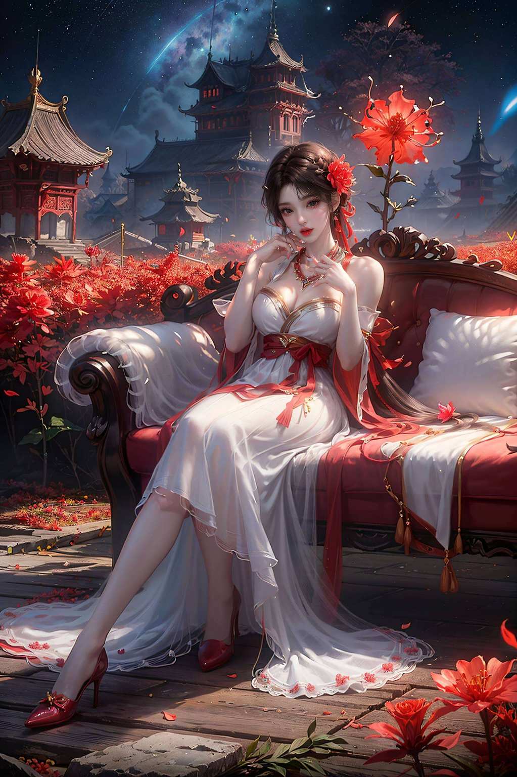 让人忍不住为之倾倒她灵动如风