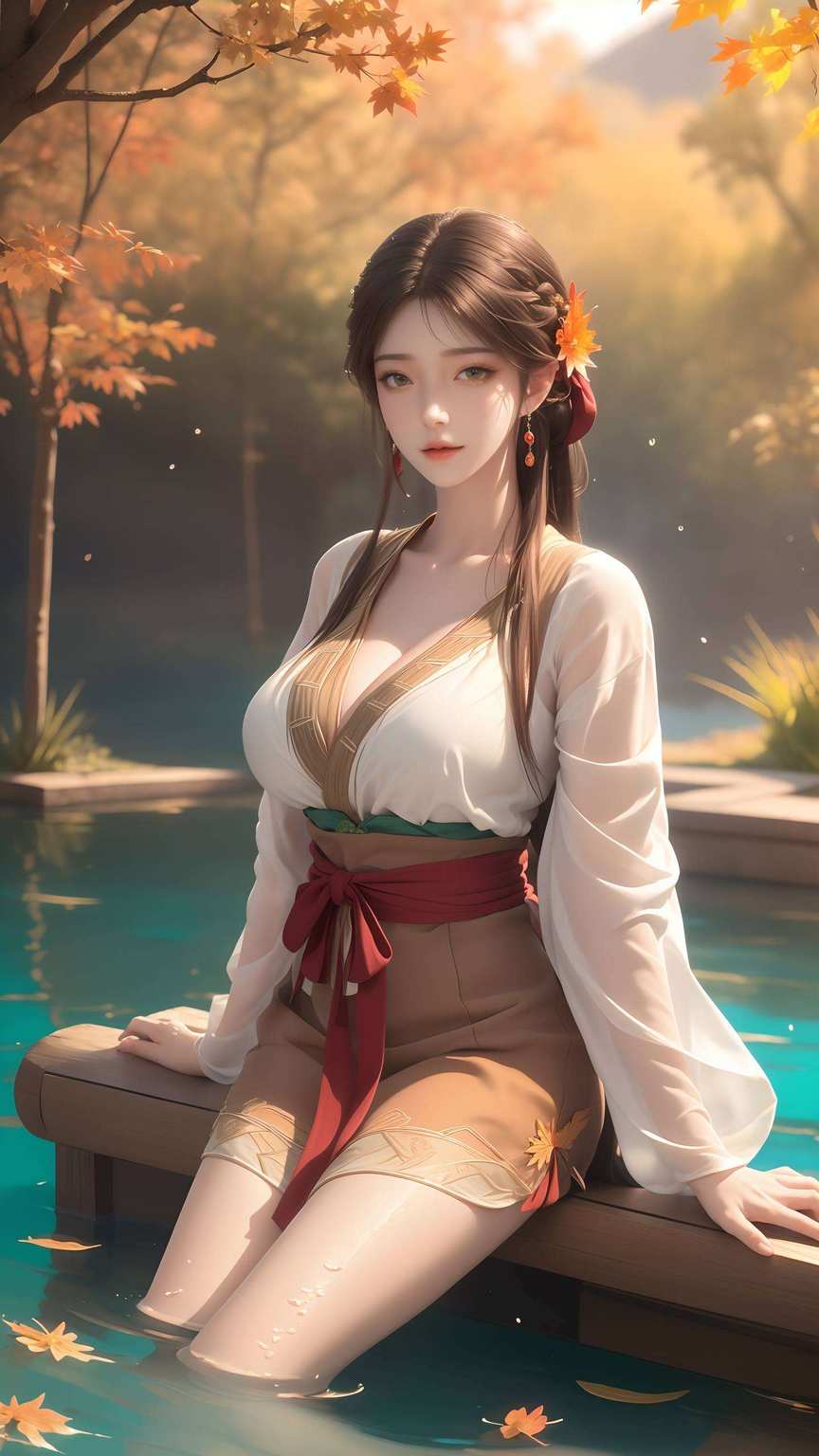 动漫美女映国漫风华绝