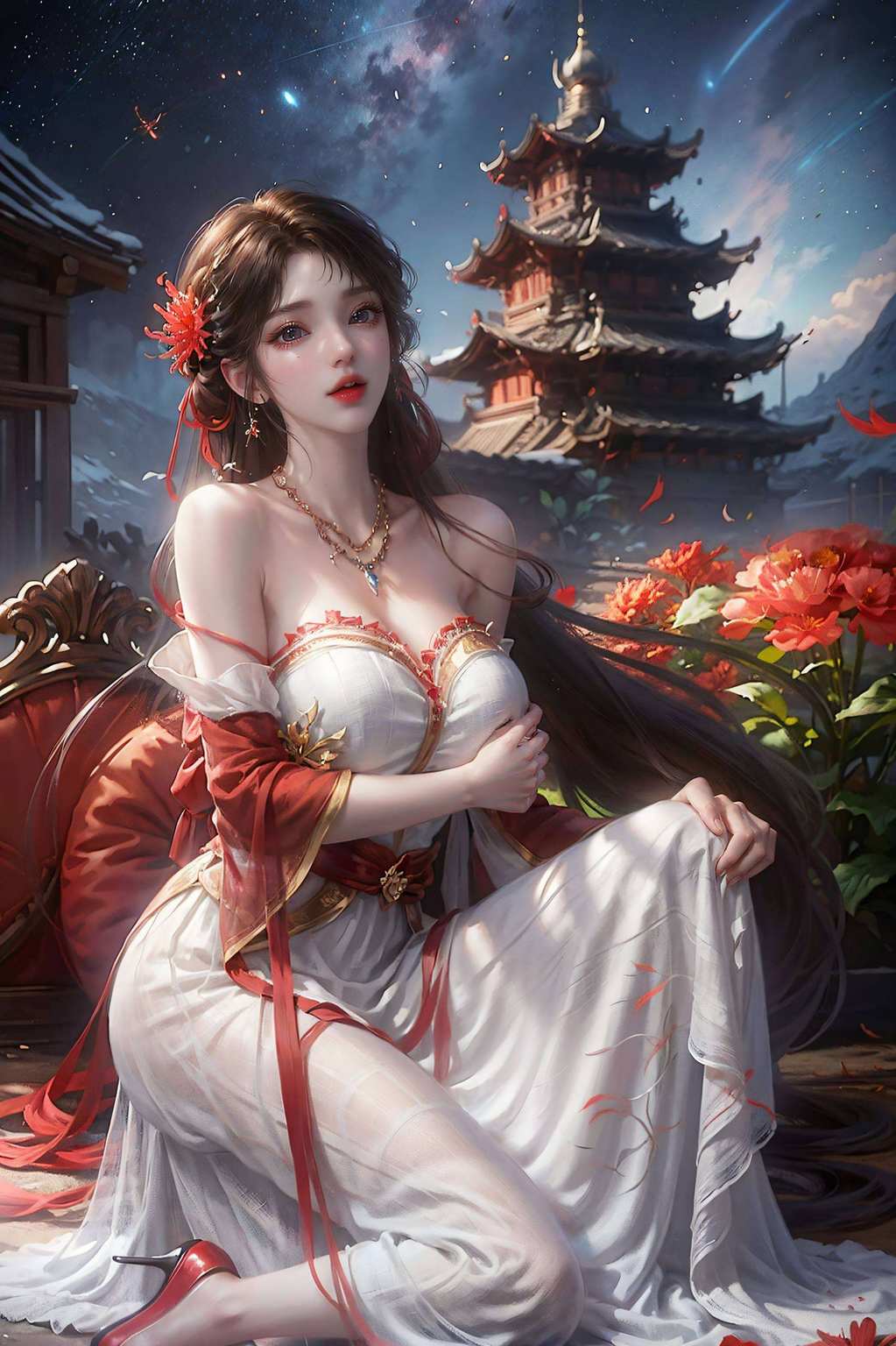 更是将她的灵动与妖娆展现得淋漓尽致她的每一次出现