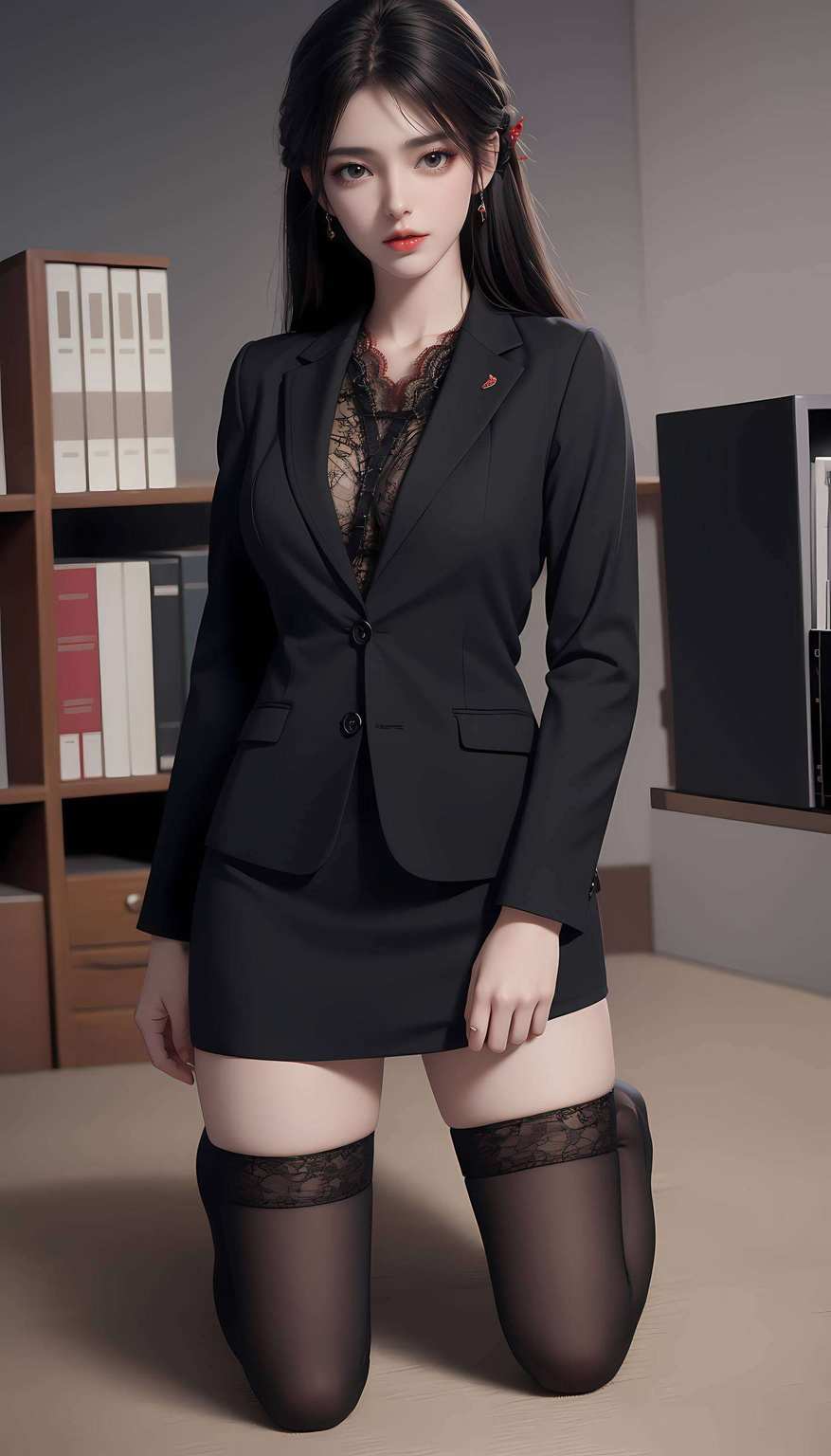 俩人凑一块儿等国漫美女们来给你手机加个美美的滤镜哦！