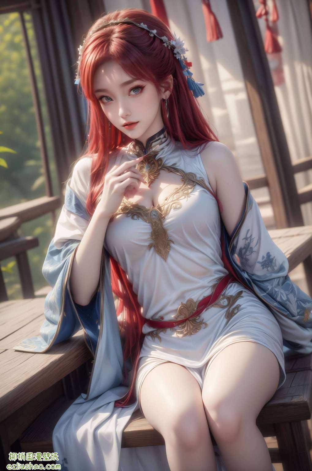 让你的手机桌面瞬间变身玄幻仙境！快来看看这些国漫美女和动漫女神嘿