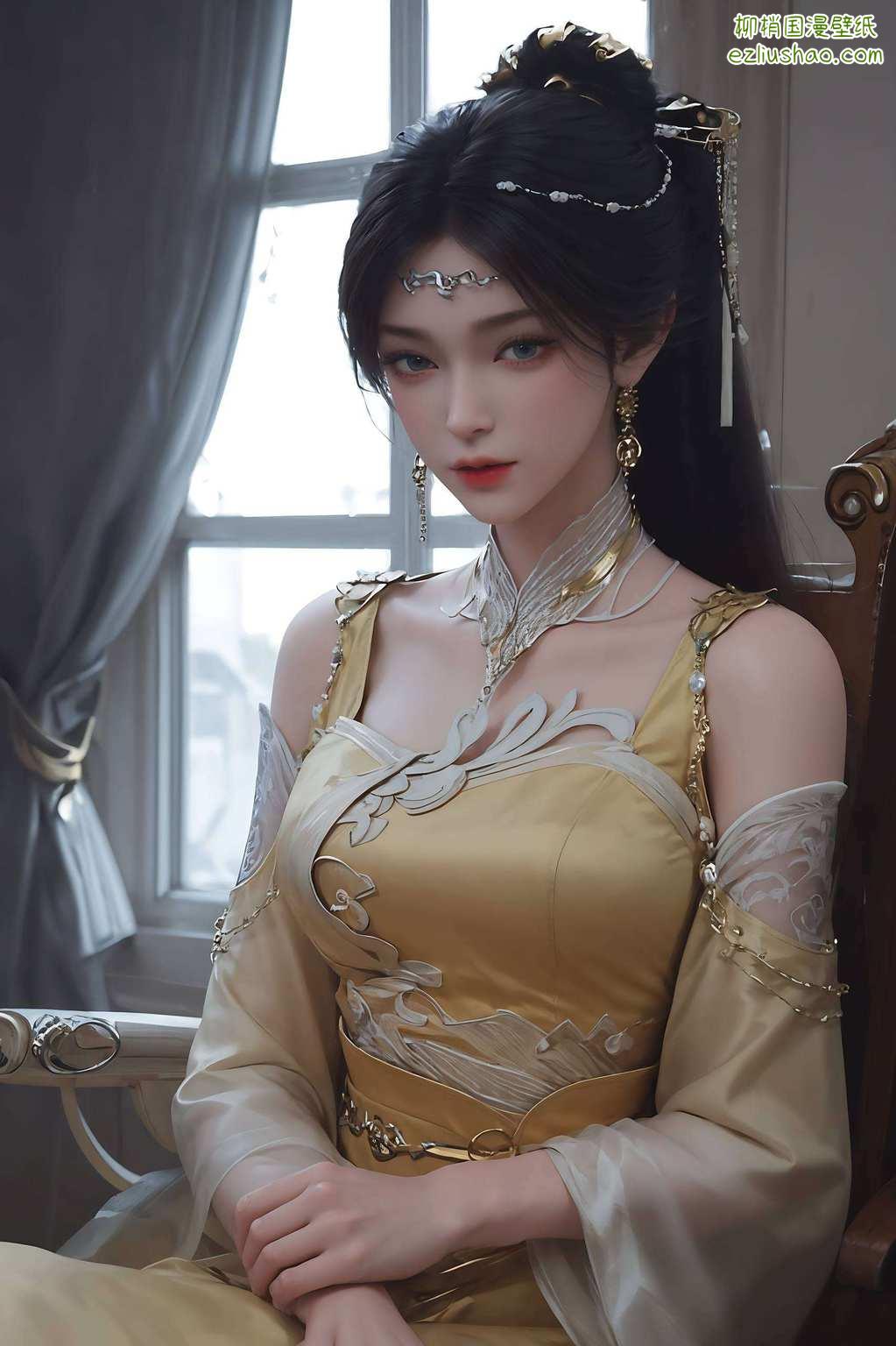 一袭古装各位漫迷们