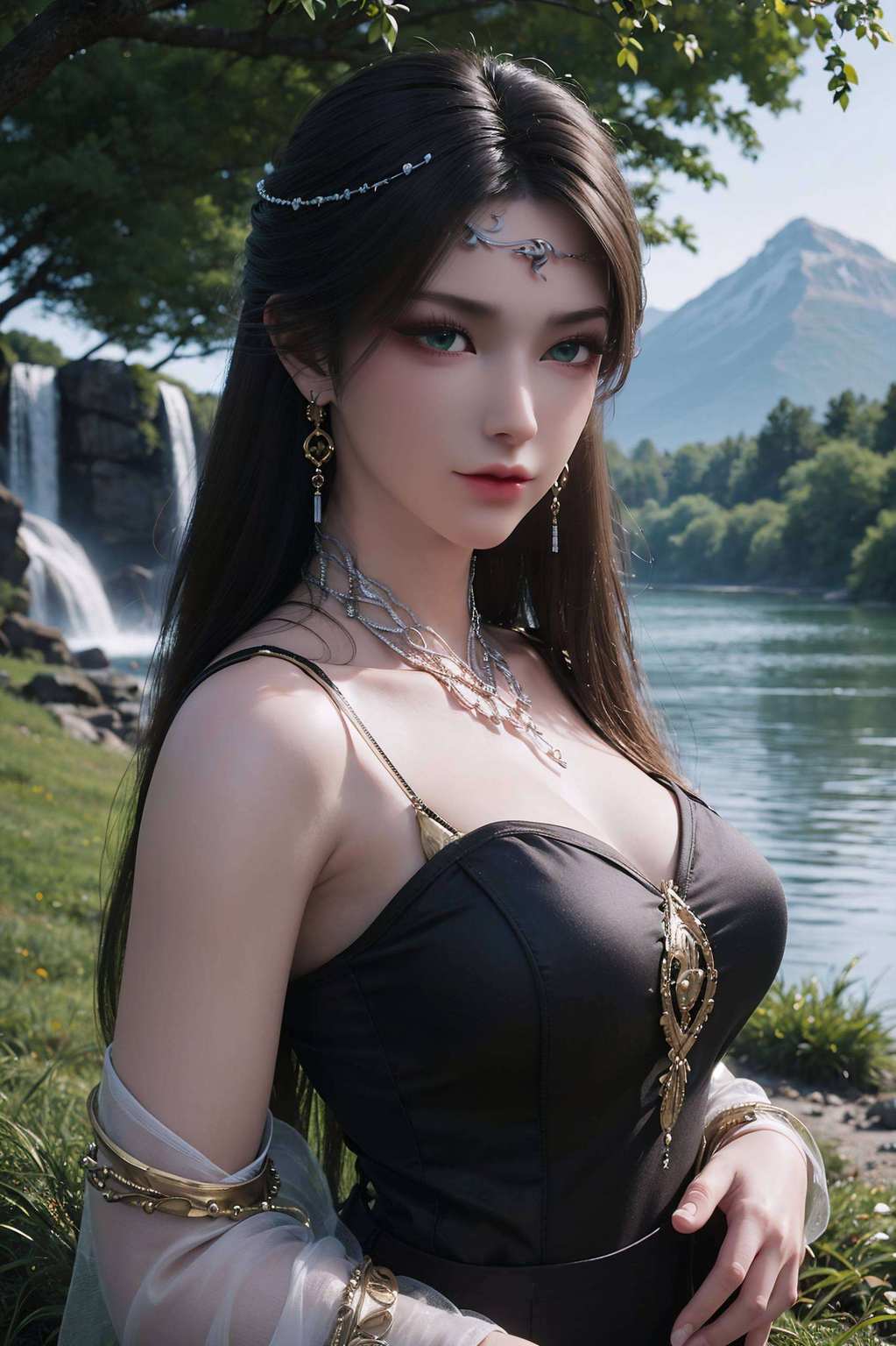 这壁纸我这儿有一套绝美的金瓶儿手机壁纸神图
