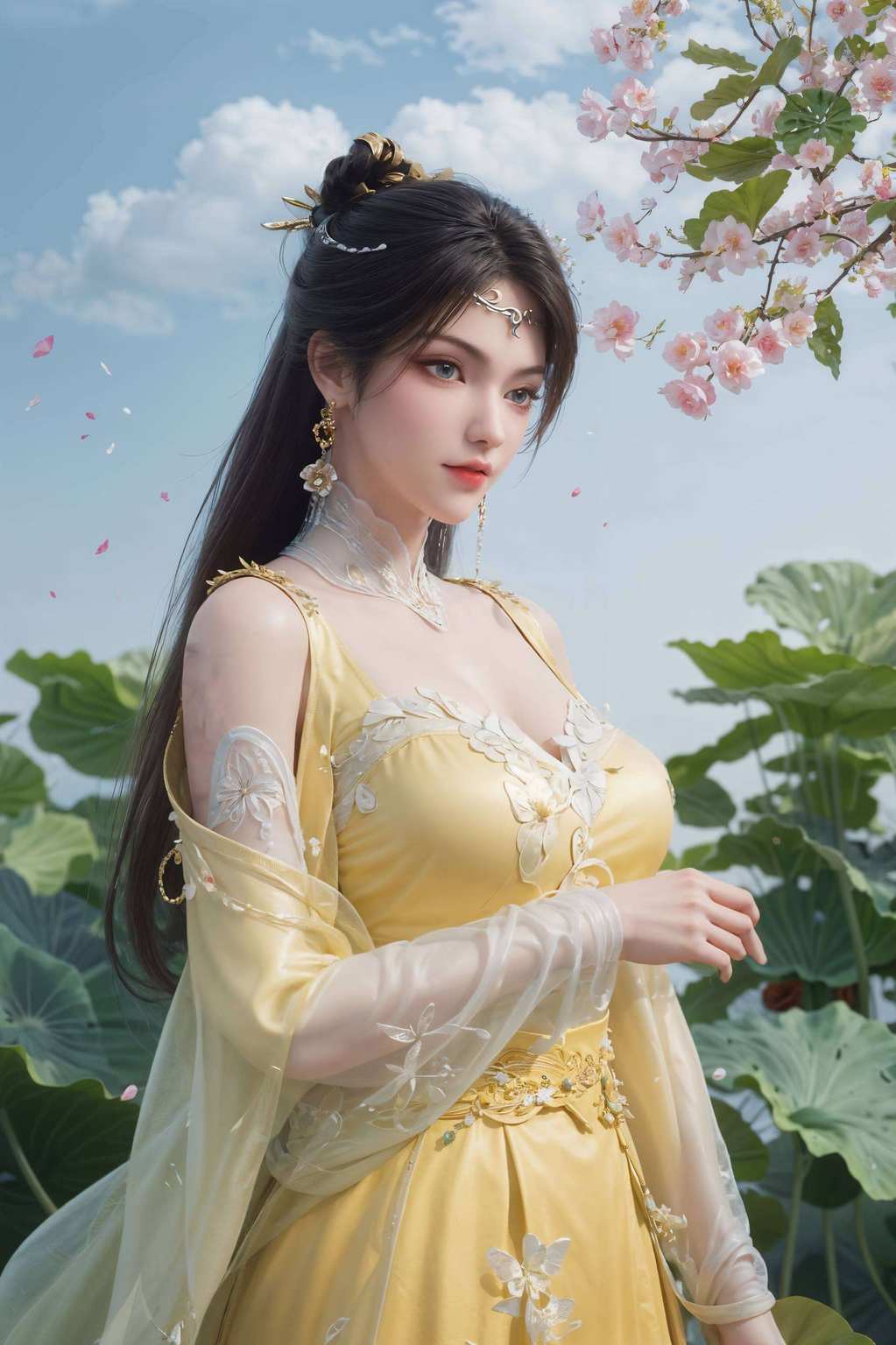 不仅美得冒泡一眨一眨的
