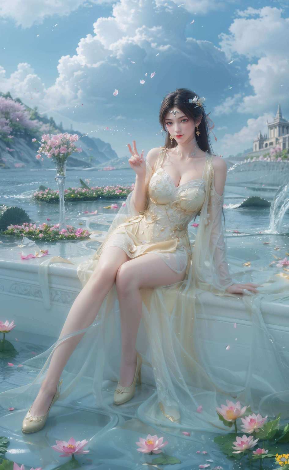 金瓶儿的美艳和神秘免费下载哦！快来感受国漫美女的魅力