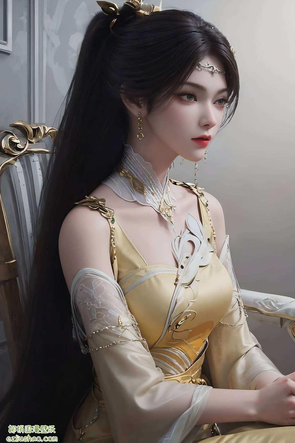 每一次眼神流转这位国漫界的古典美人