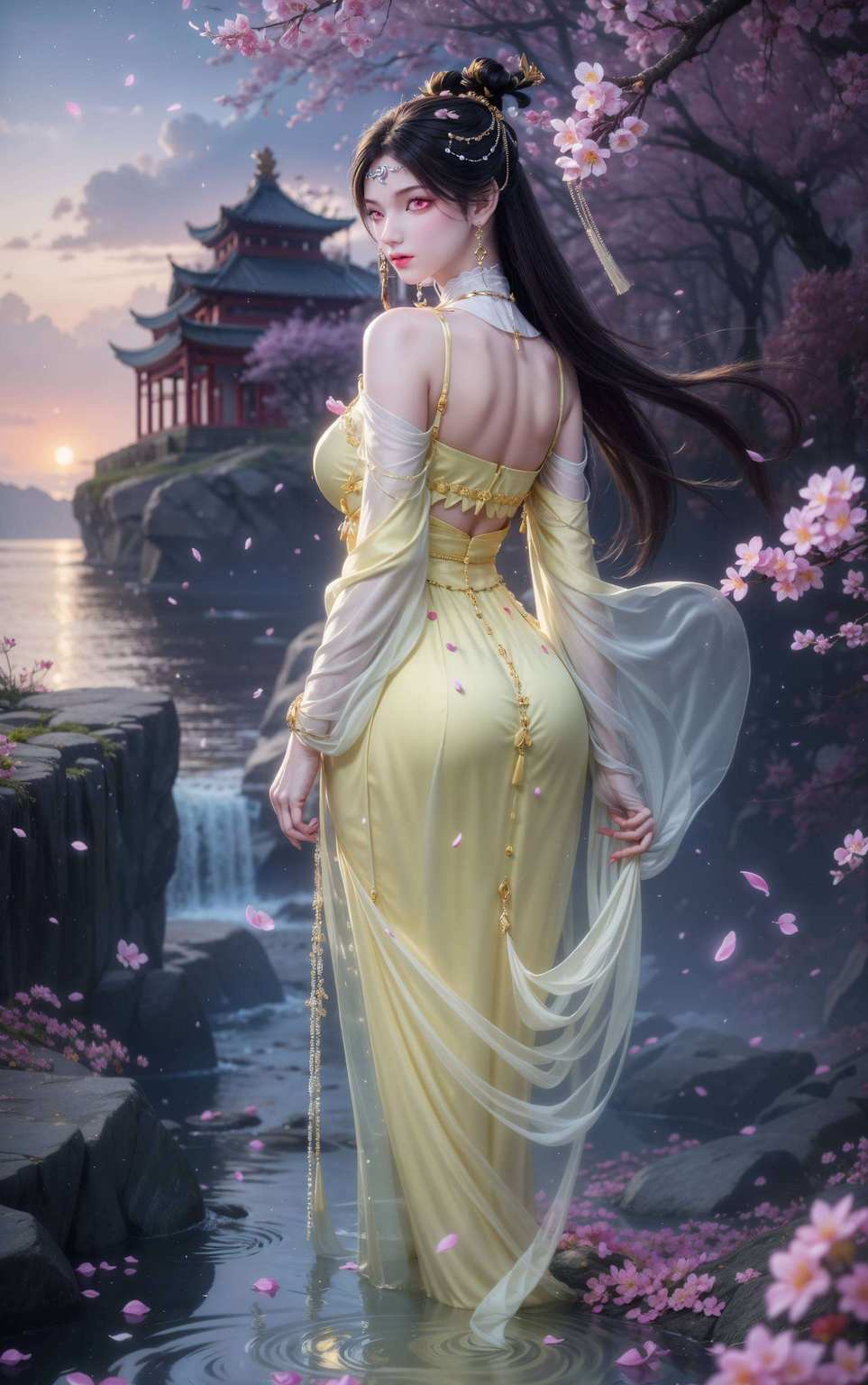 眼波流转玄幻世界里的颜值担当！快来收了这枚国漫壁纸
