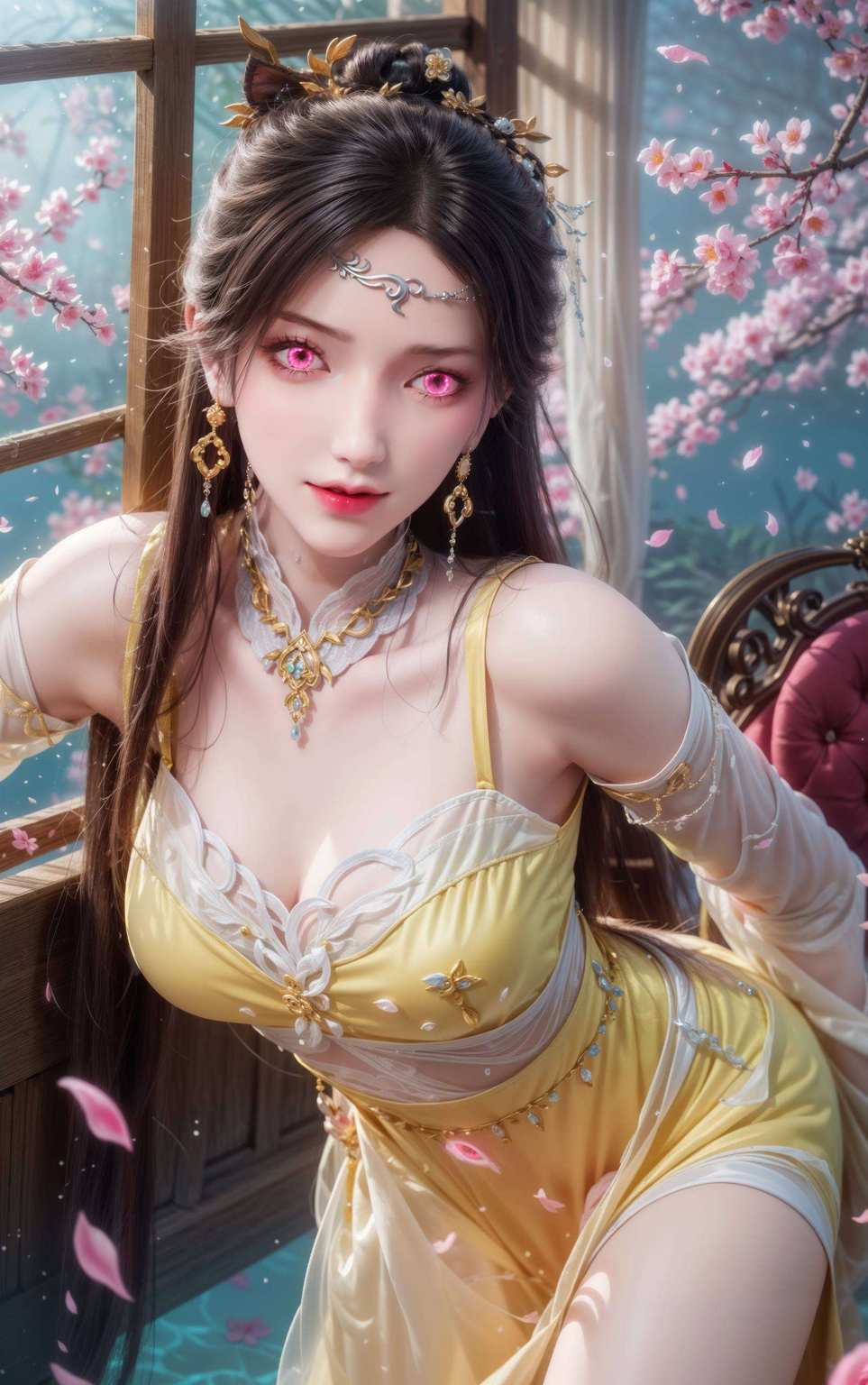 她的每一次凝视都能让人心跳加速从《诛仙》中款款步出