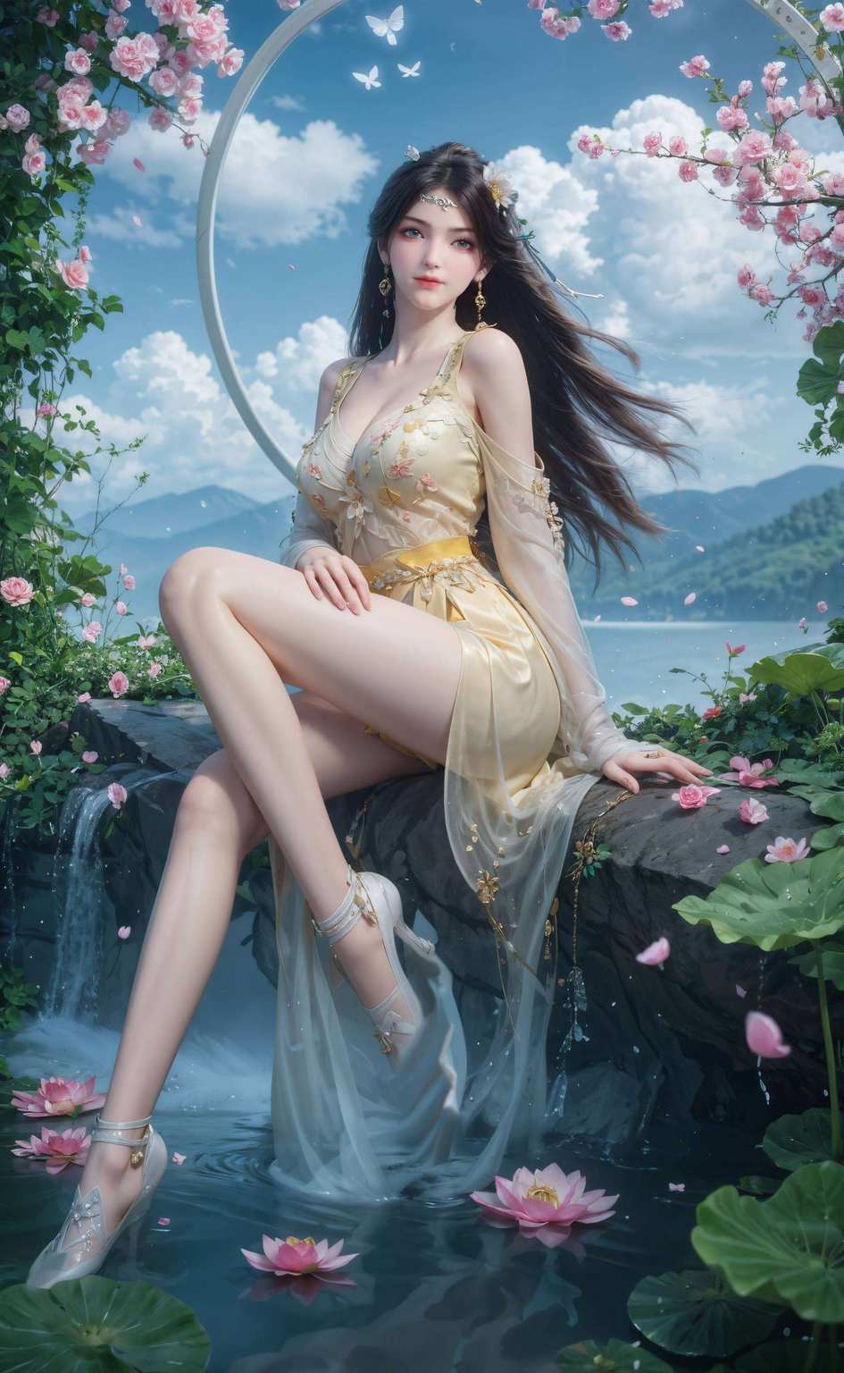 让金瓶儿的形象跃然屏上国漫中的绝世美女