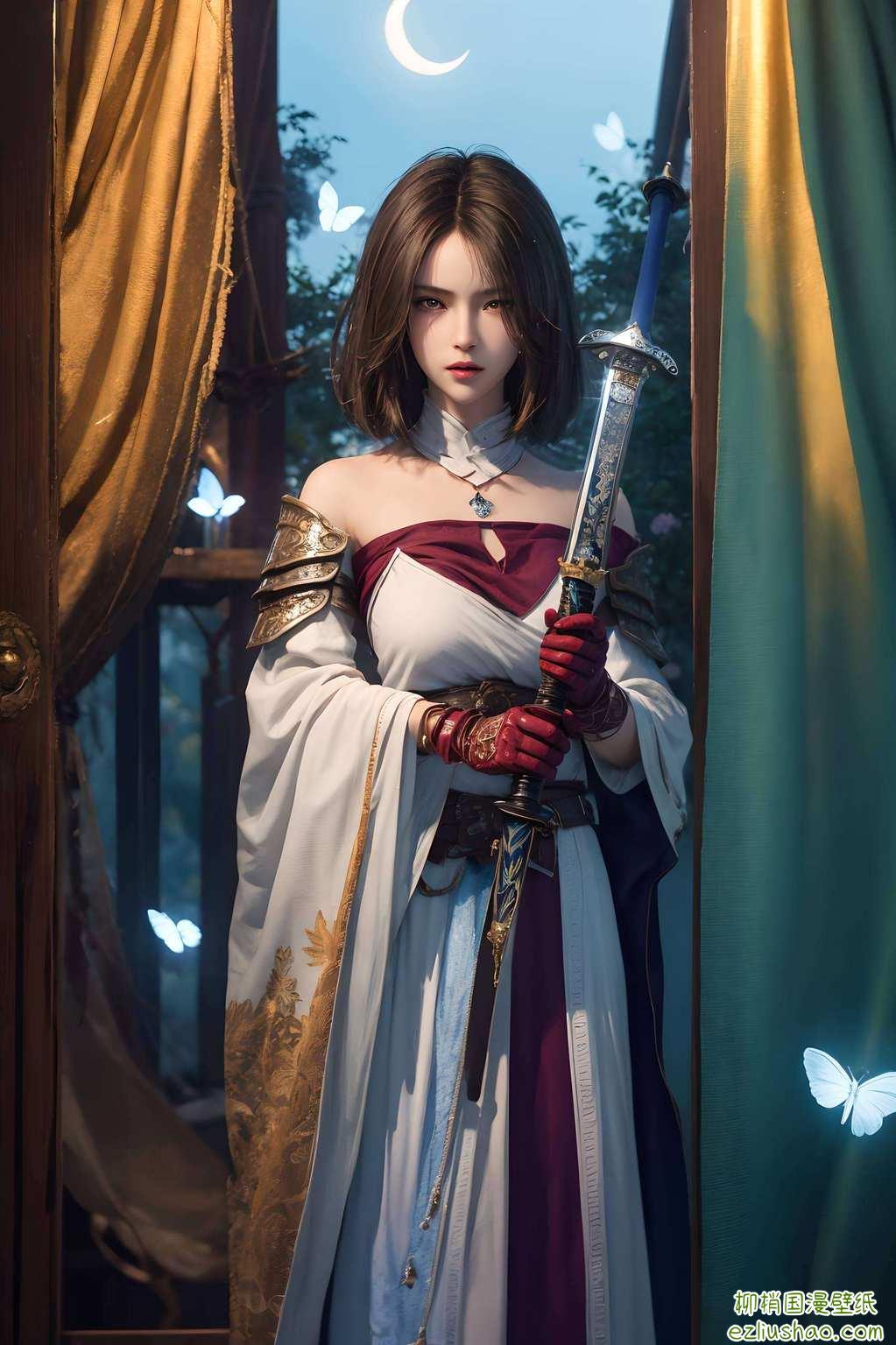 姬如雪因她而多了一抹柔情与刚烈