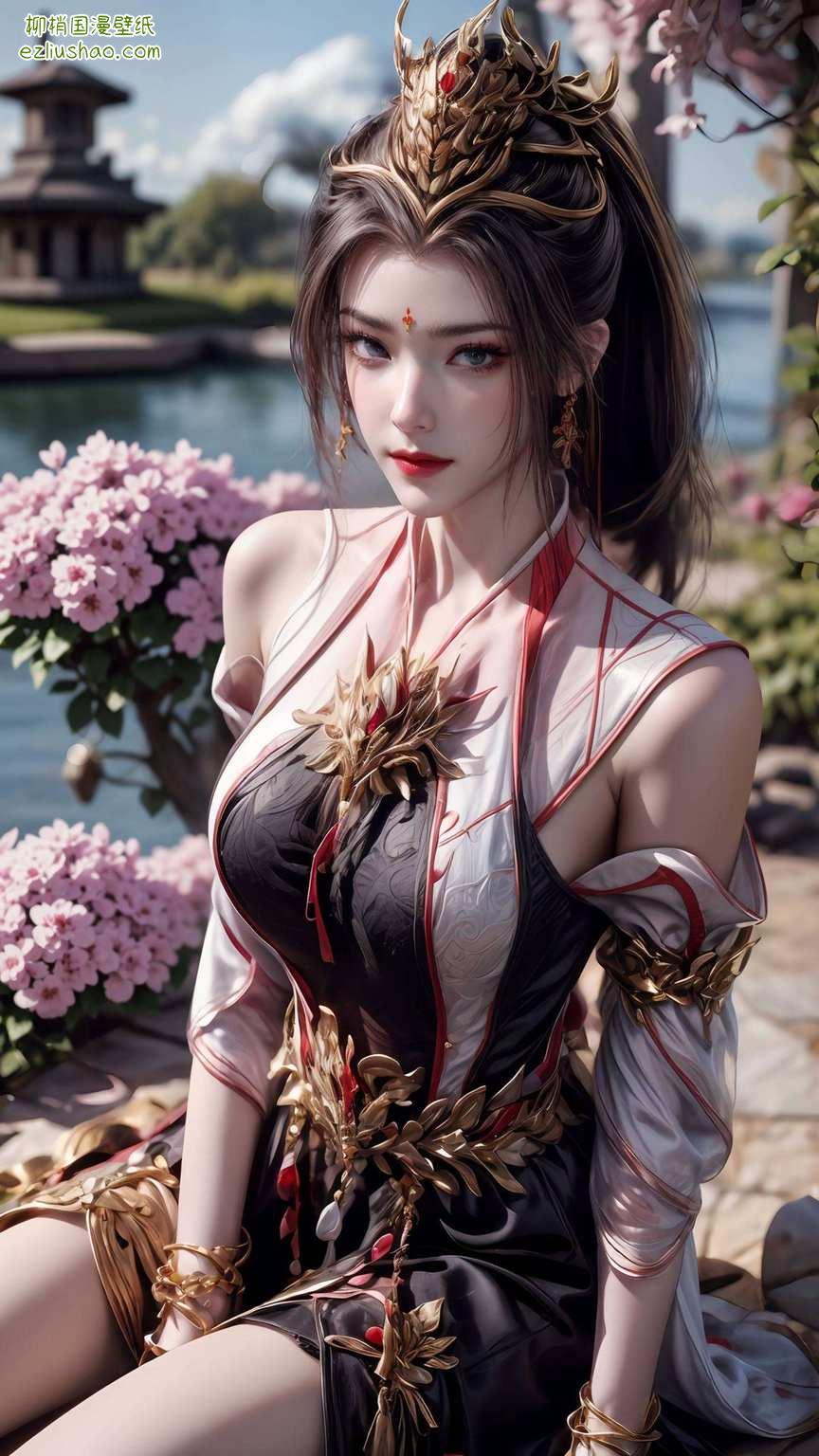 这杯酒一袭古香古色的长衫
