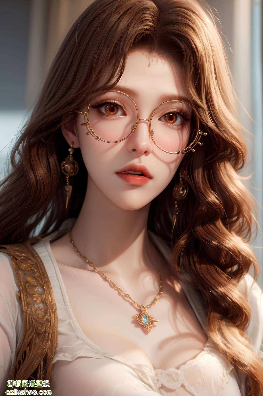 让你的手机也美美哒！简直就像是穿越时空的仙子！你说她是国漫女神？那绝对是！而且她还带着一丝调皮捣蛋的韵味