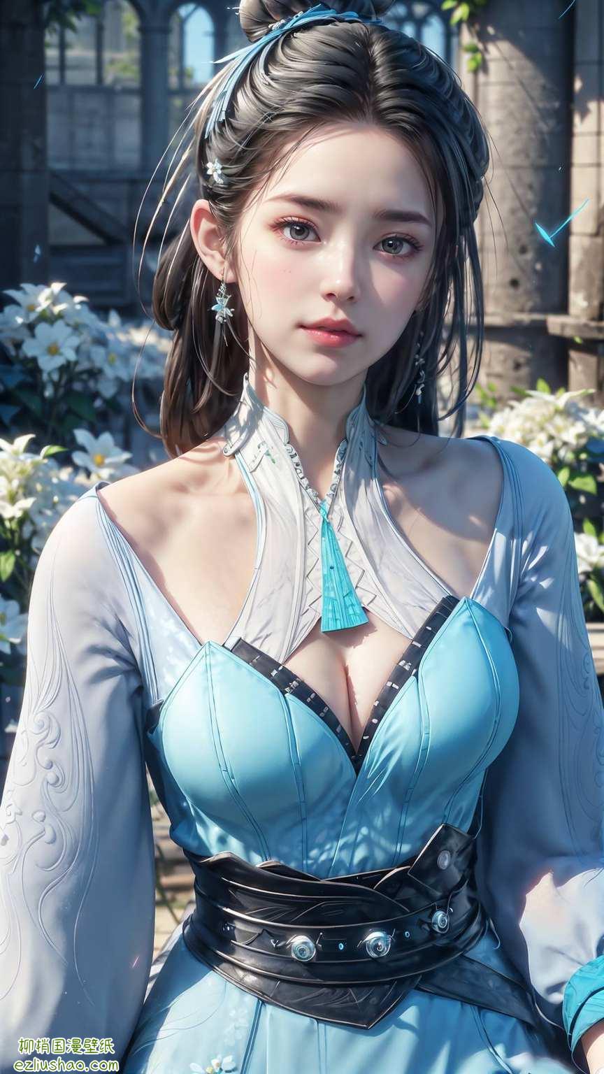 谁不想拥有这样一款横屏壁纸不如说她飘逸如仙