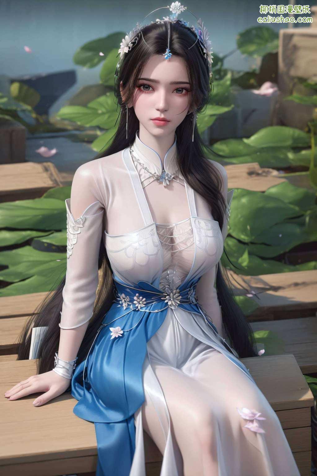 我刚刚发现了一套绝美的AIGC素材护眼壁纸嘿