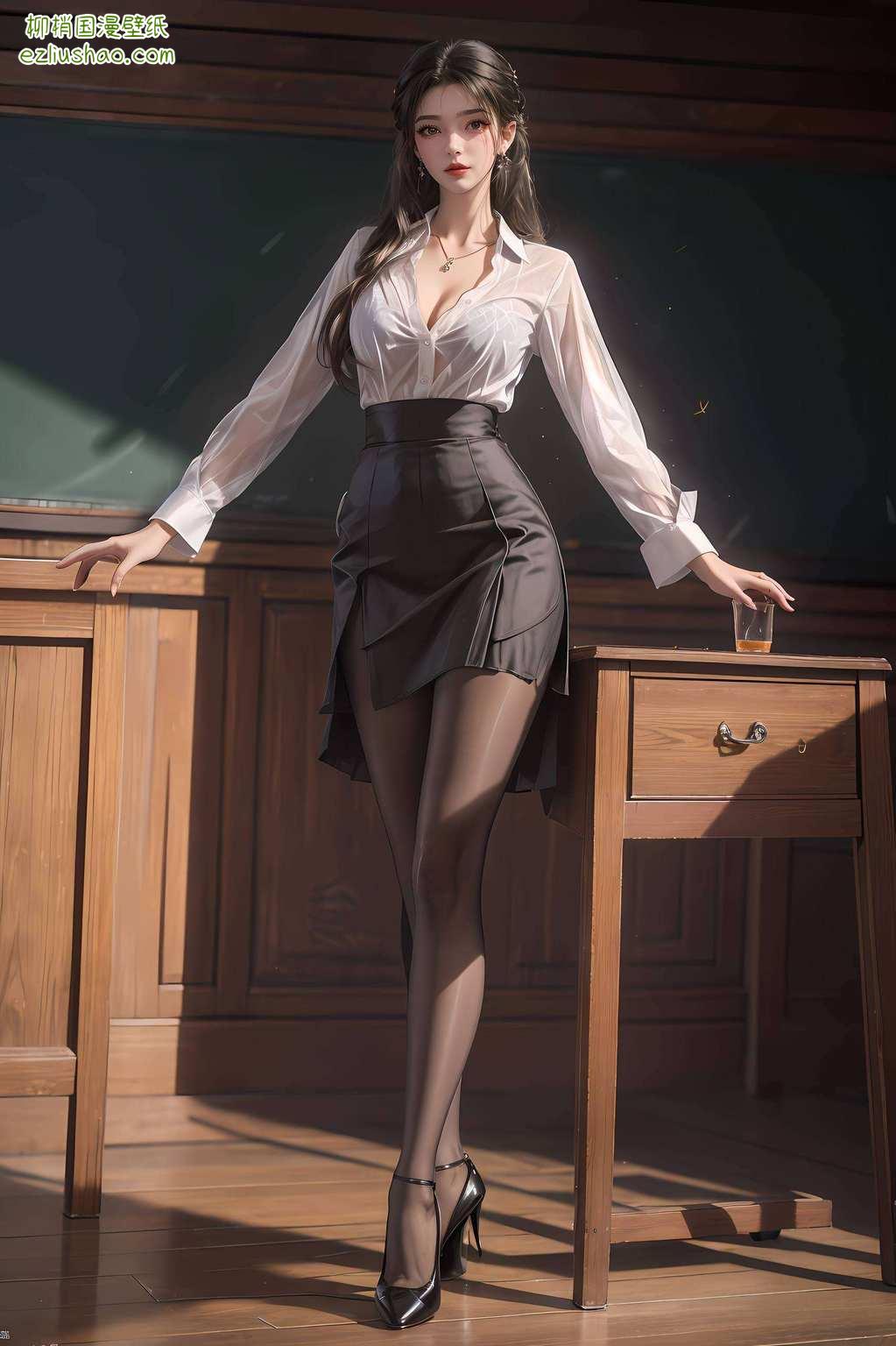 不仅美得让人心动就像穿梭在动漫美女的画廊里