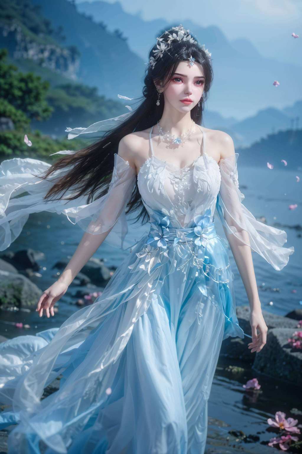 还自带苹果风味壁纸你的笔记本盖上这位国漫女神的倩影