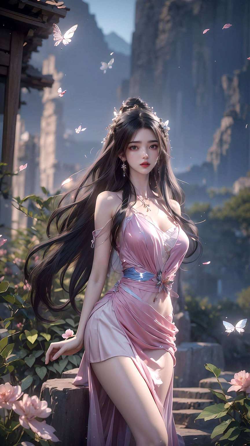 还能让你手机瞬间仙气逼人！想不想一睹她的芳华？快来看看这高清壁纸各位漫迷们
